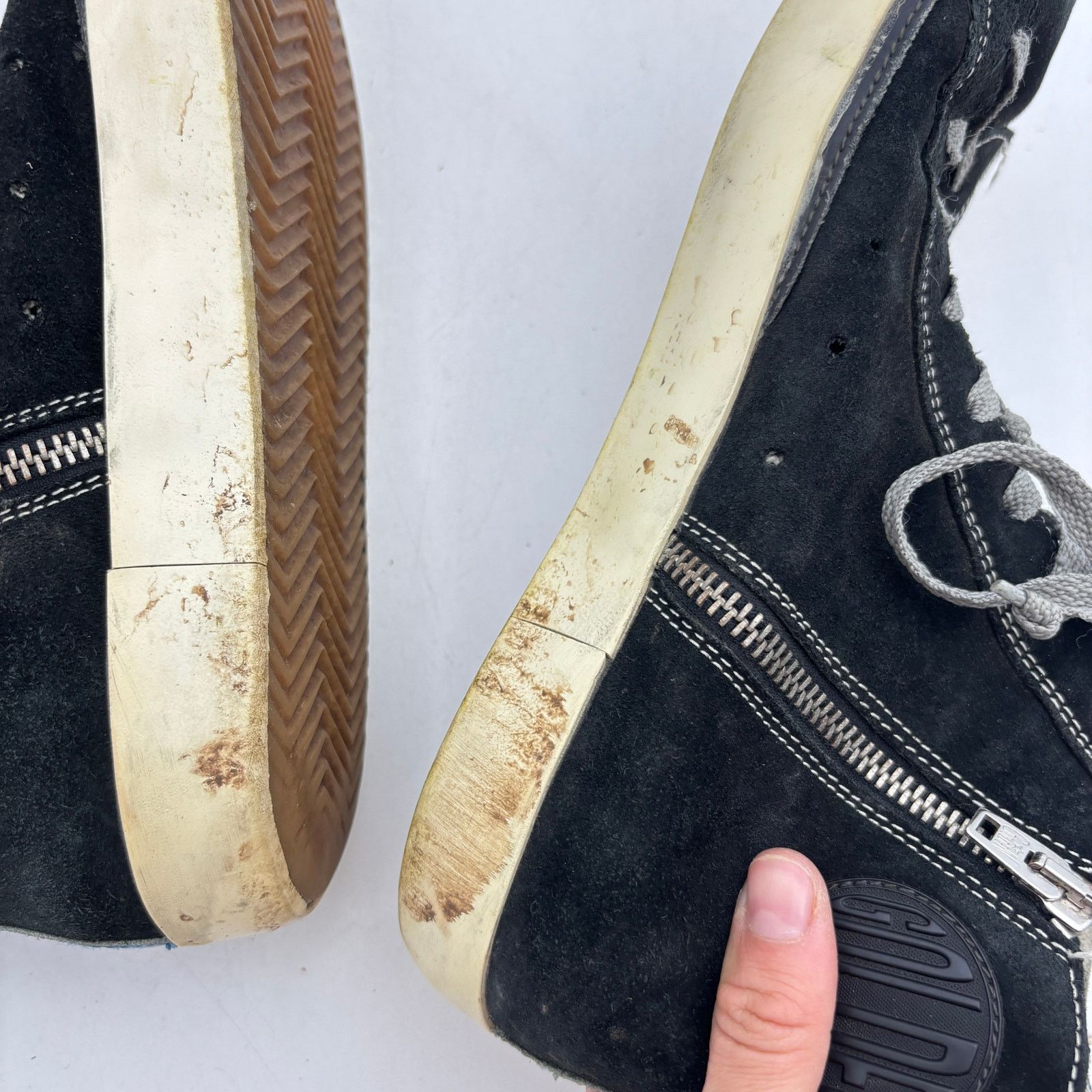 Golden Goose Golden Goose Francy Hi Top Skate Suede Sneakers Men's 41 Size US 8 / EU 41 - 13 Thumbnail