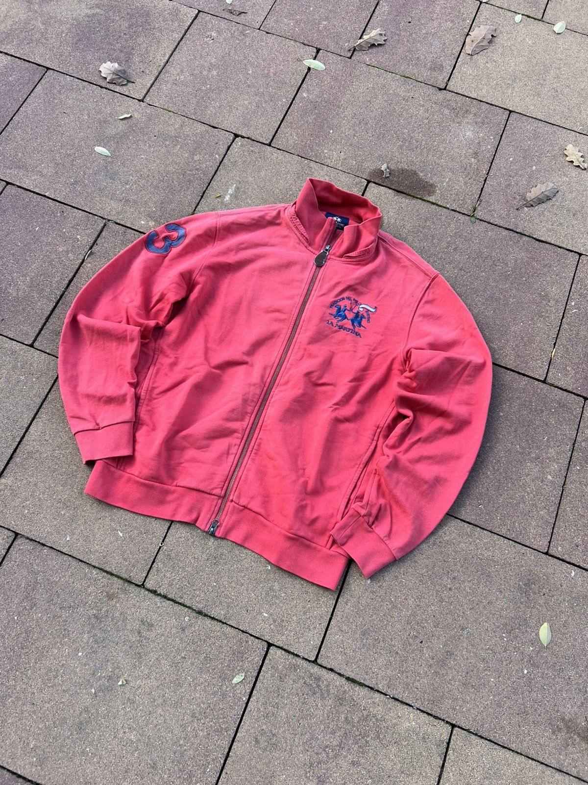 La Martina Porsche Thrashed Zip Sweatshirt Bomber La Martina polo Size US L / EU 52-54 / 3 - 1 Thumbnail