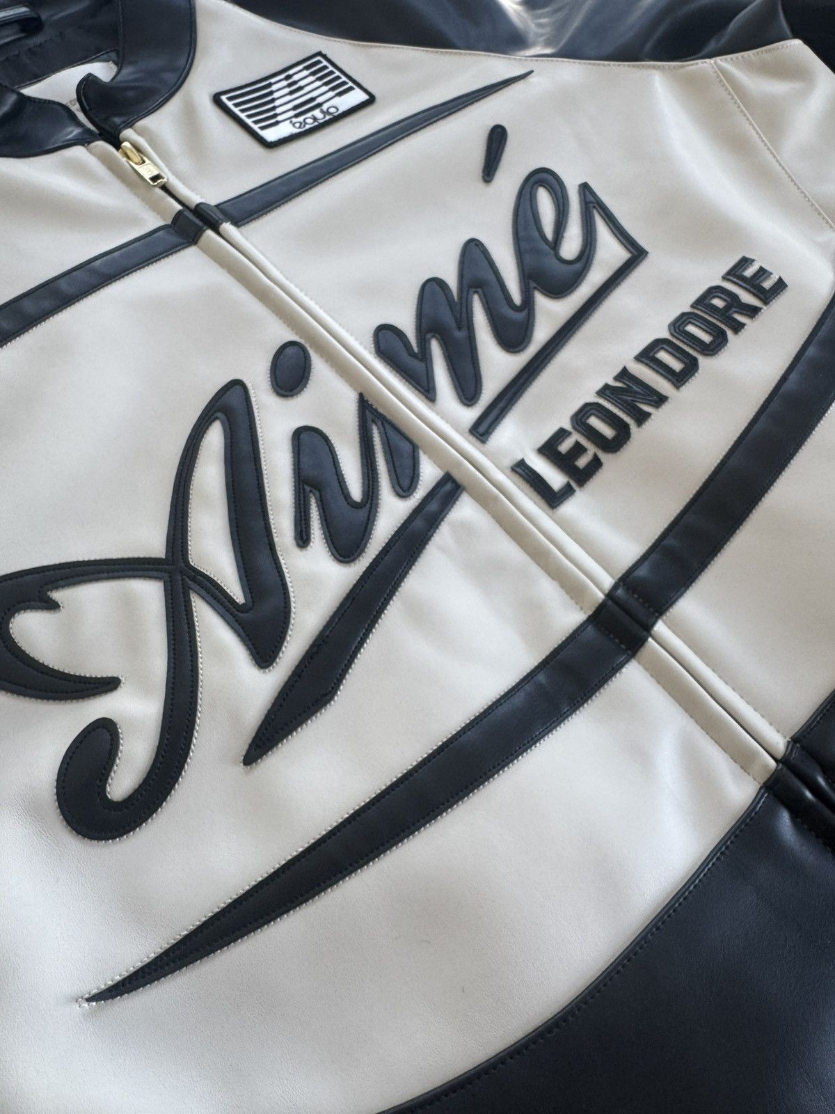 Aime Leon Dore Aime Leon Dore Leather Café Racer Jacket Size US S / EU 44-46 / 1 - 12 Thumbnail