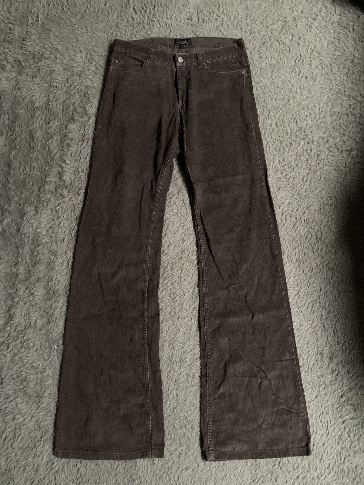 A.P.C. Vintage APC Flare Corduroy Pant Size 26" / US 2 / IT 38 - 1 Thumbnail
