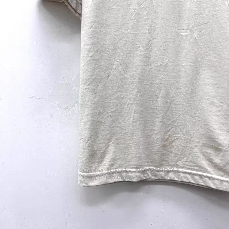 Balenciaga Balenciaga Apricot Logo Letter Embroidered Crew Neck Short Size US S / EU 44-46 / 1 - 4 Thumbnail