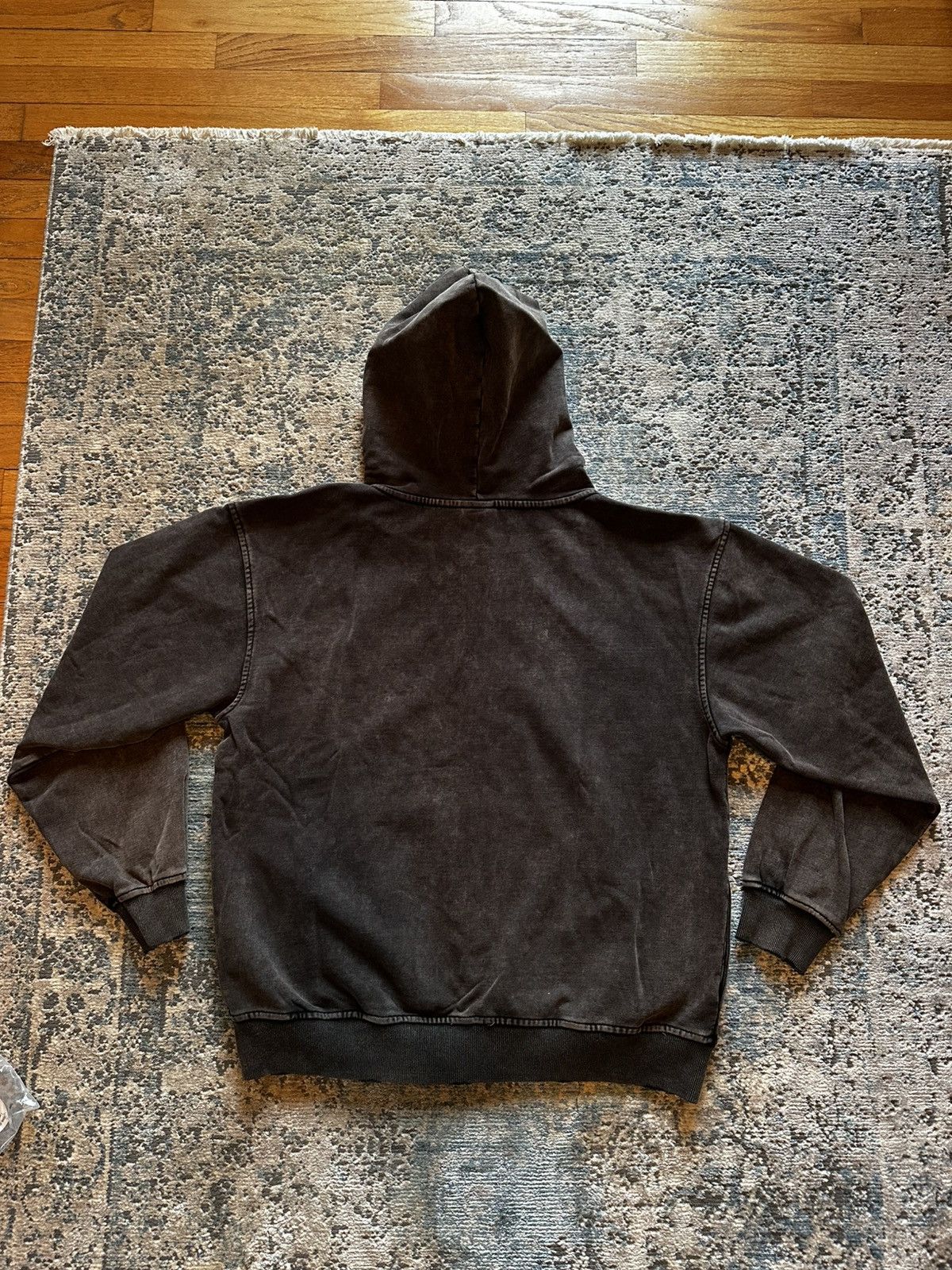 Revenge Revenge Stencil Logo Zip Vintage Washed Black - XL Size US XL / EU 56 / 4 - 8 Thumbnail