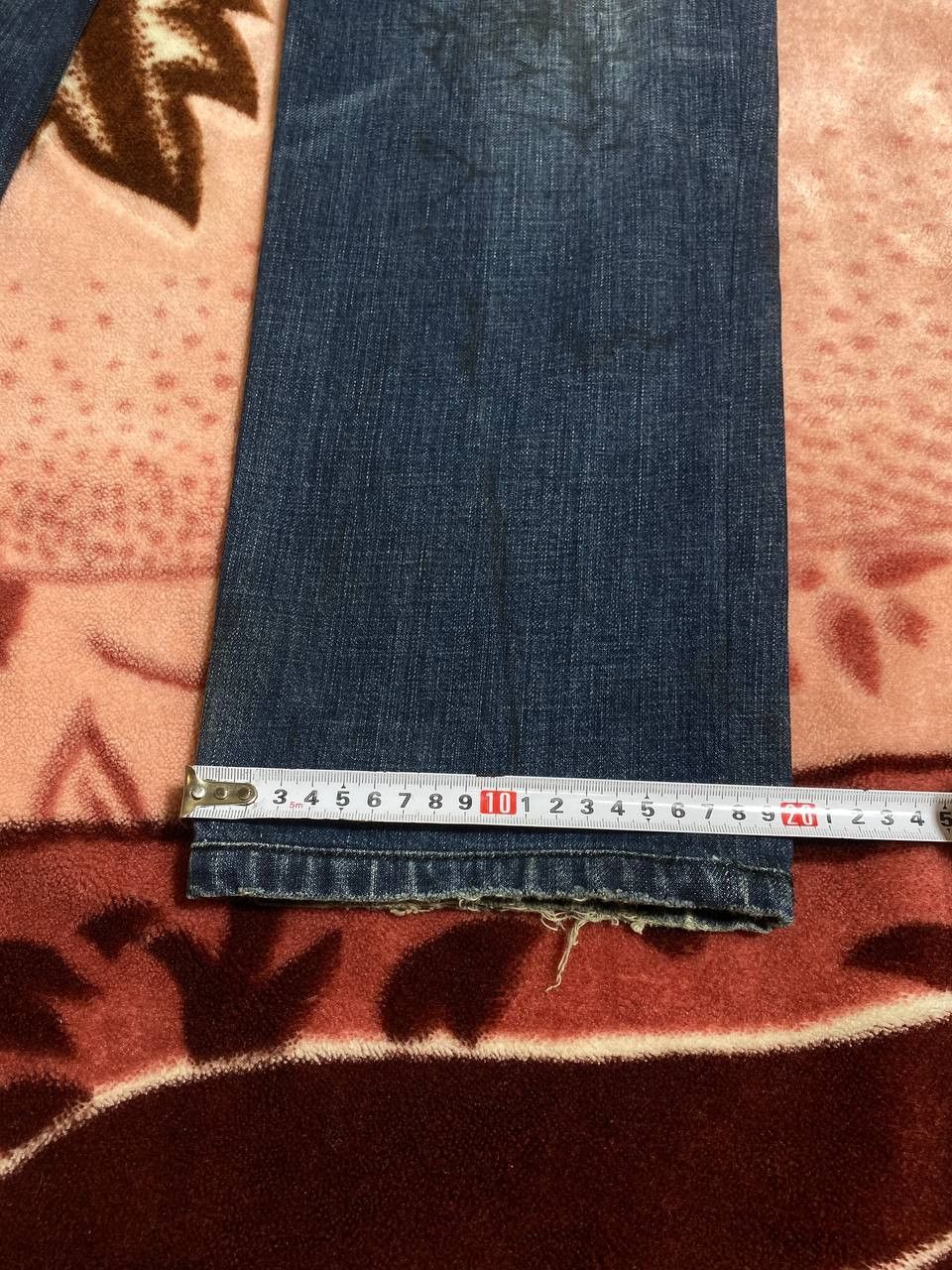 Diesel Vintage 90s Y2K Distressed Diesel Leanty Jeans baggy pants Size US 34 / EU 50 - 13 Thumbnail
