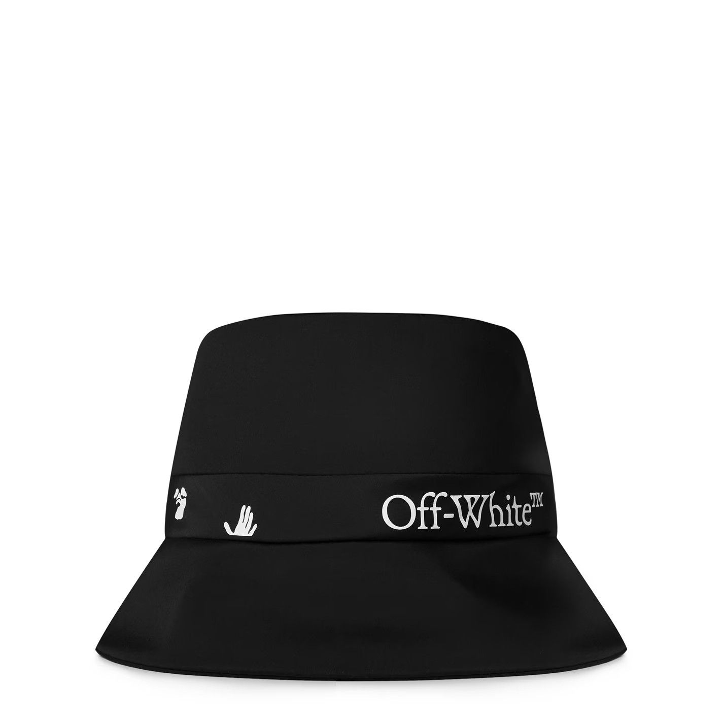 Off-White o1g2r1mq0125 Size: OS / Bucket Hat / Cap in Black Size ONE SIZE - 1 Thumbnail