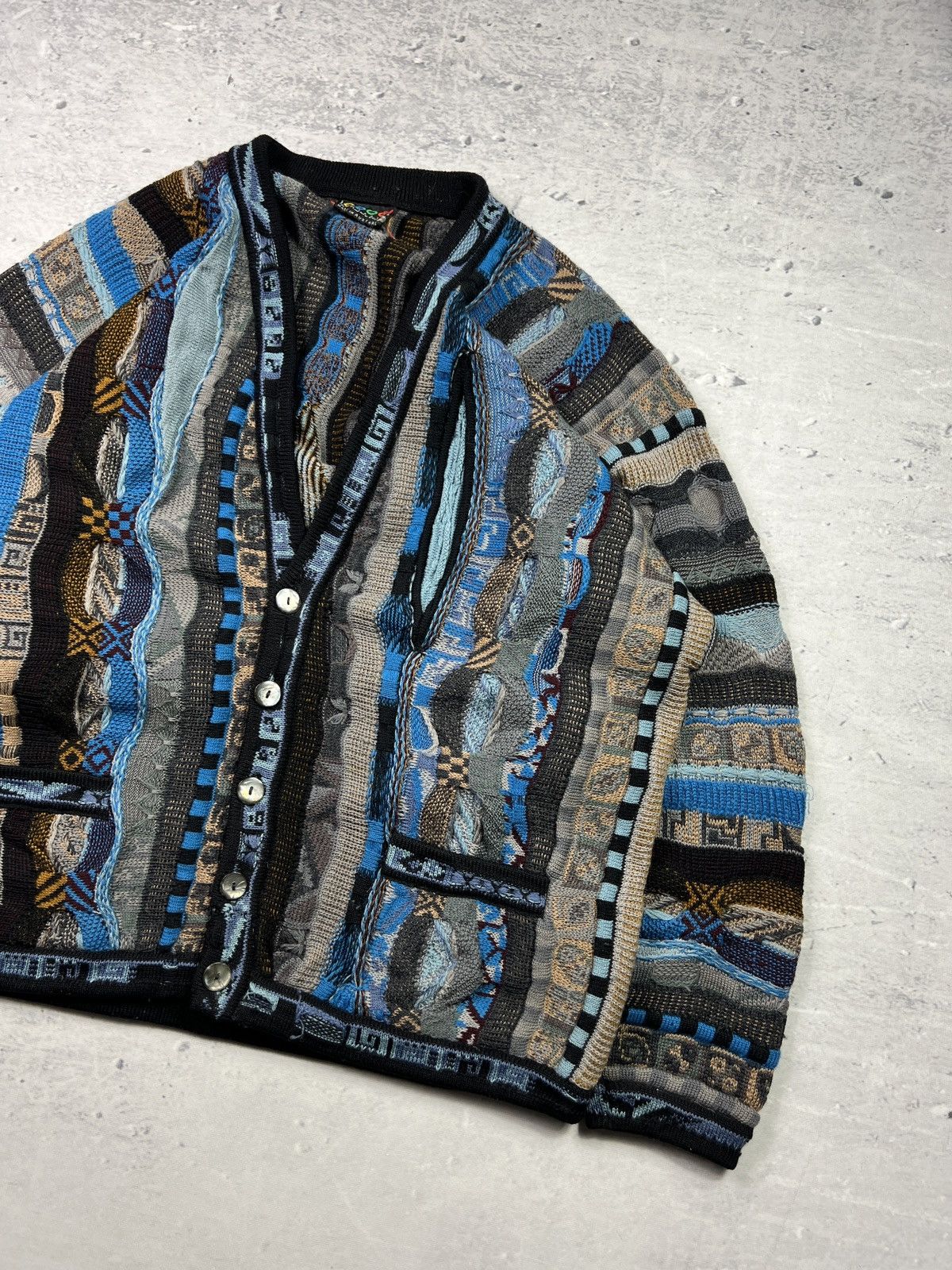 Coogi Coogi vintage sweater knit wear cardigan australia wool 90 Size US XL / EU 56 / 4 - 4 Thumbnail