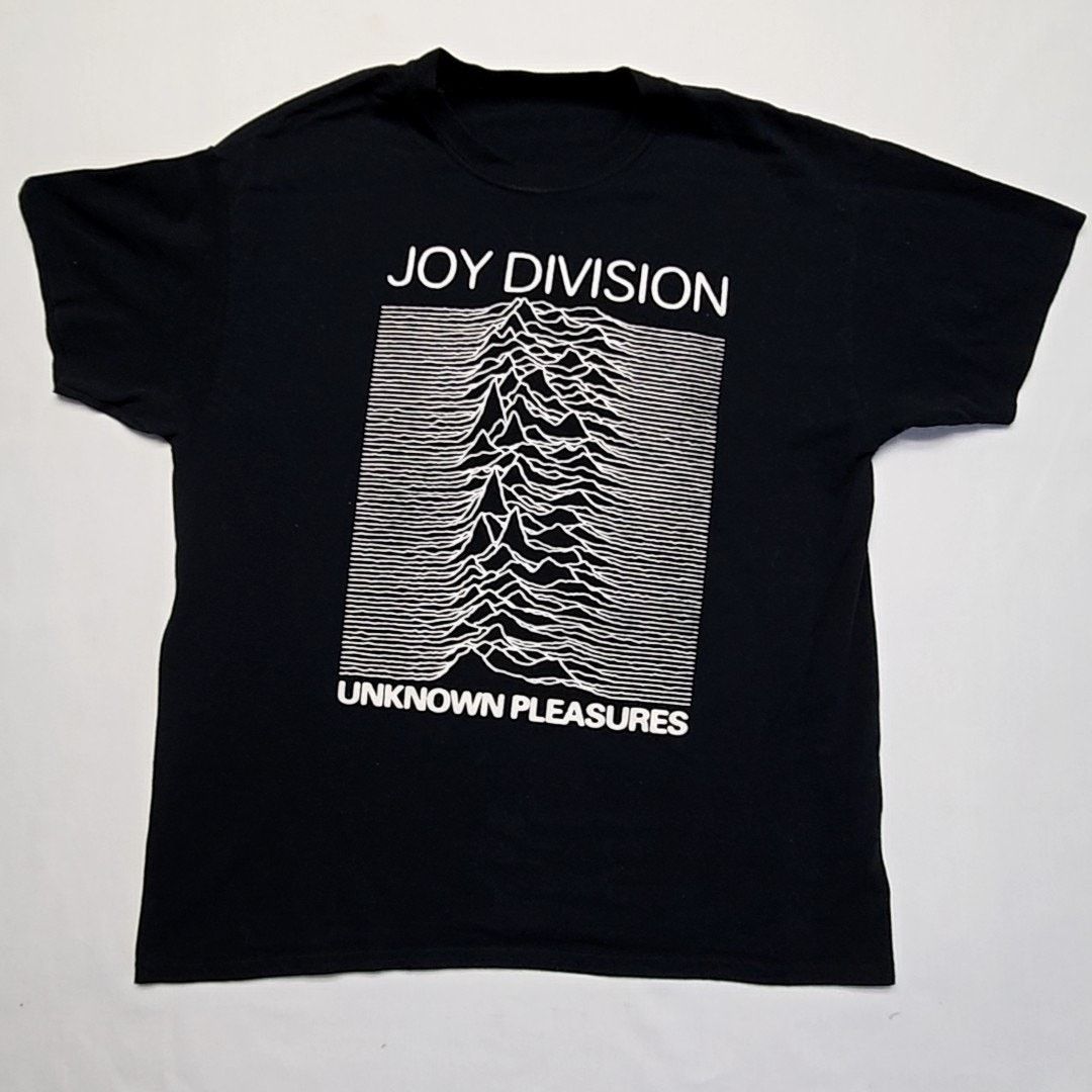 Other Joy Division Graphic Tee Unknown Pleasures Music L Shirt Size US L / EU 52-54 / 3 - 1 Thumbnail