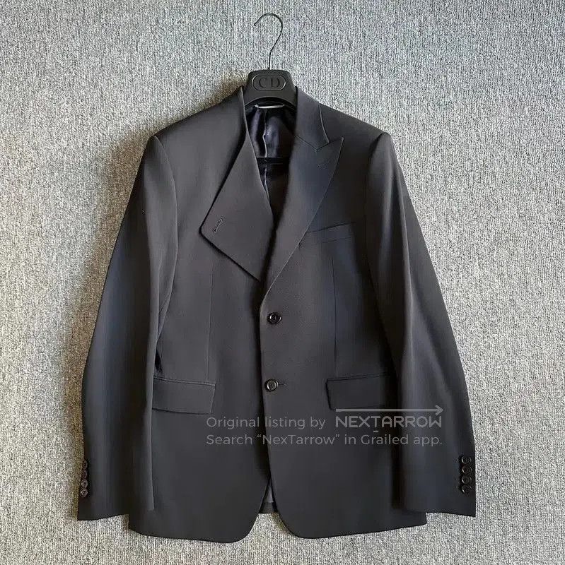 Dior Dior Black Wool Long Sleeve Overcoat . Size US M / EU 48-50 / 2 - 1 Thumbnail
