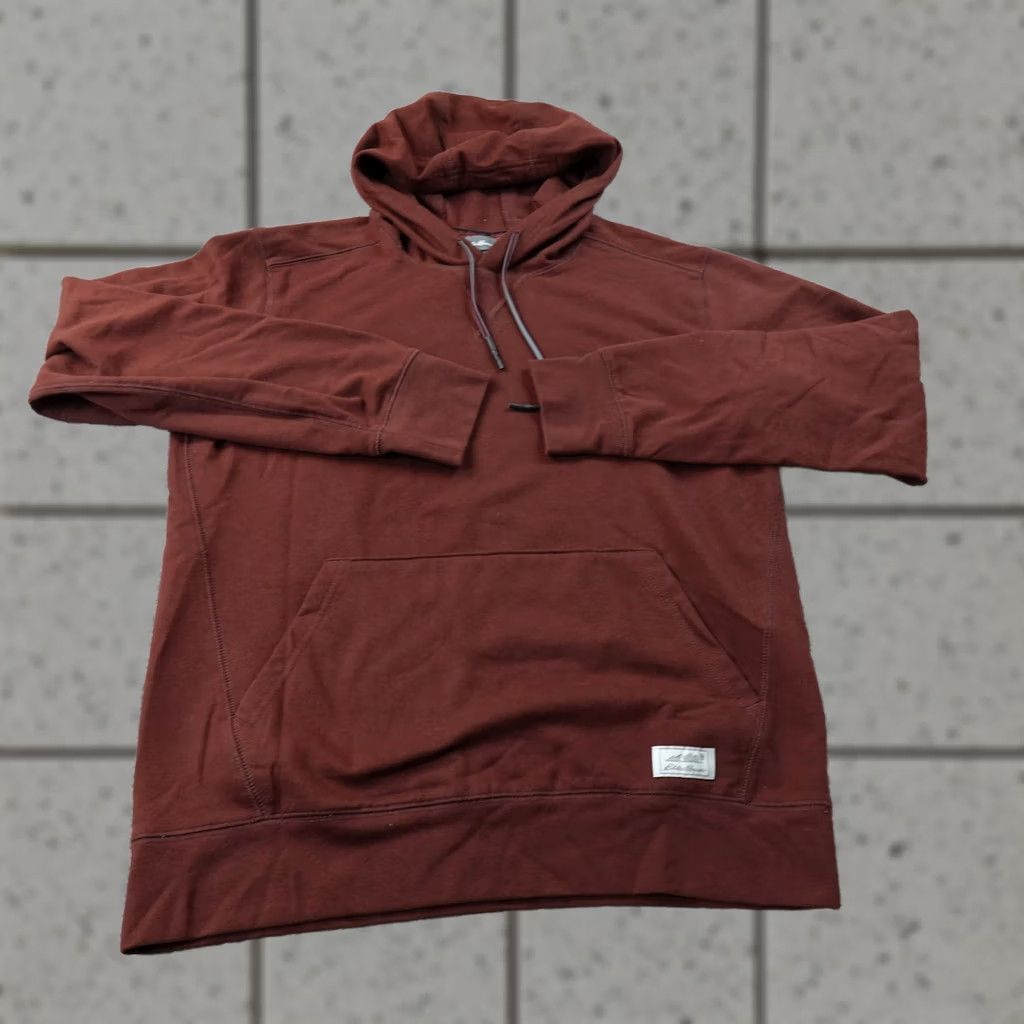 Eddie Bauer Eddie Bauer Hoodie Mens M Brown Pullover Sweatshirt Hiking Outdoor Casual Top Size US M / EU 48-50 / 2 - 1 Thumbnail