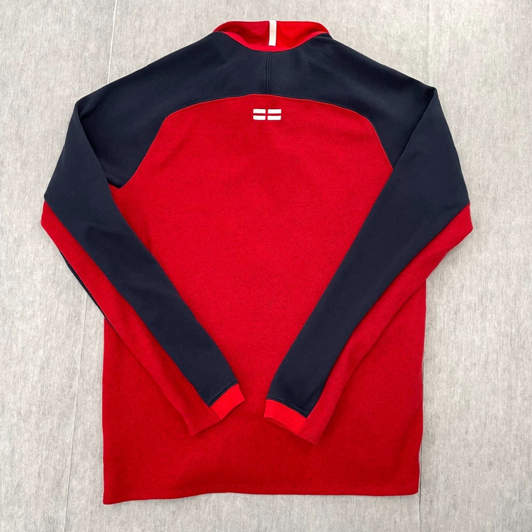 Vintage England Rugby Shirt Adult Small Red Polo Long Sleeve Canterbury Rose O2 Mens S Size US S / EU 44-46 / 1 - 2 Thumbnail