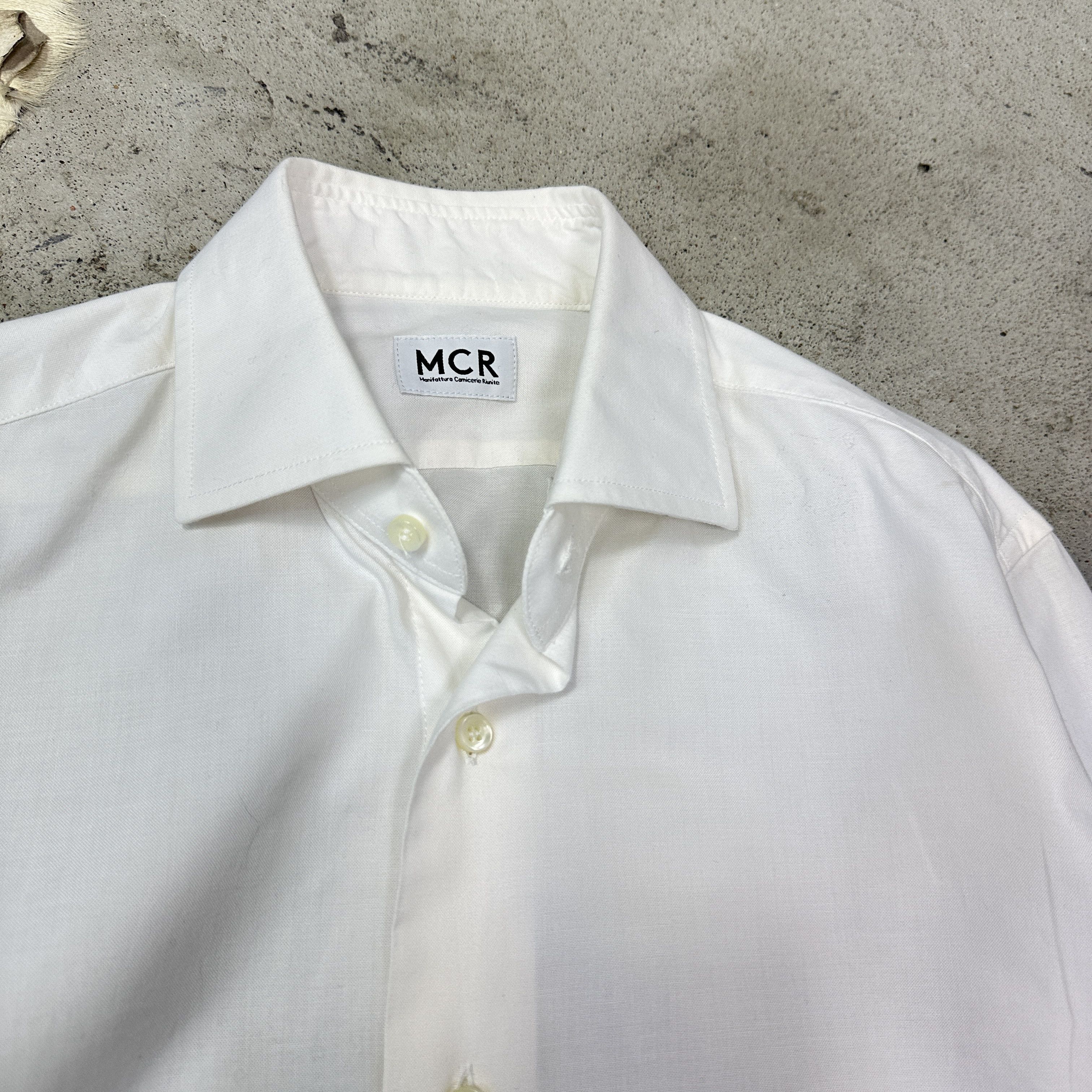 Vintage Vintage Old Money Manifattura Camicerie Riunite Shirt Y2K Size US S / EU 44-46 / 1 - 4 Thumbnail