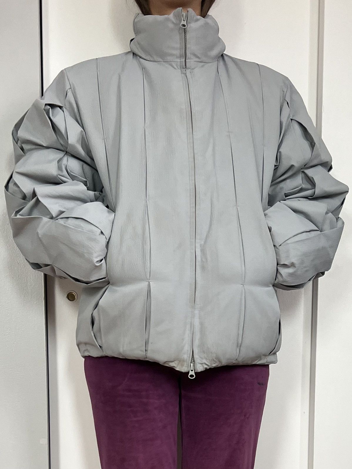 POST ARCHIVE FACTION (PAF) 3.1 [Center] Down Grey Puffer Jacket Size US M / EU 48-50 / 2 - 10 Thumbnail