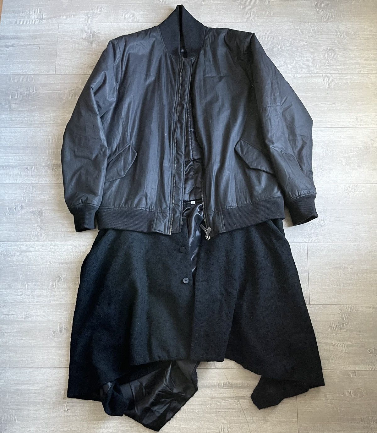 D.Gnak By Kang.D D.Gnak bomber jacket with skirt attachment Size US M / EU 48-50 / 2 - 1 Thumbnail