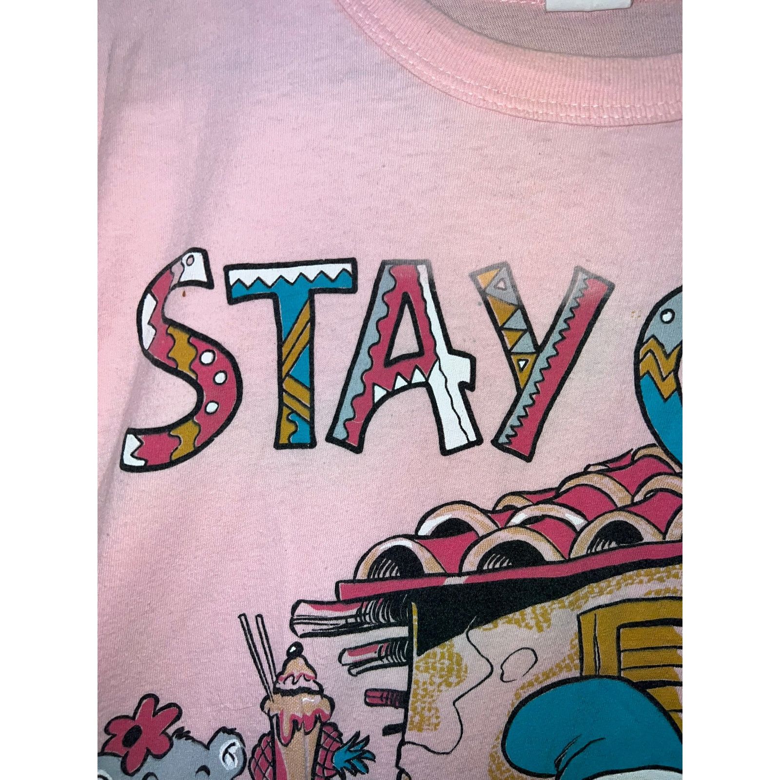 Vintage Vintage Teddy Bear Shirt Stay Cool Buddy Pink Tee 90s VTG L Size US L / EU 52-54 / 3 - 5 Thumbnail