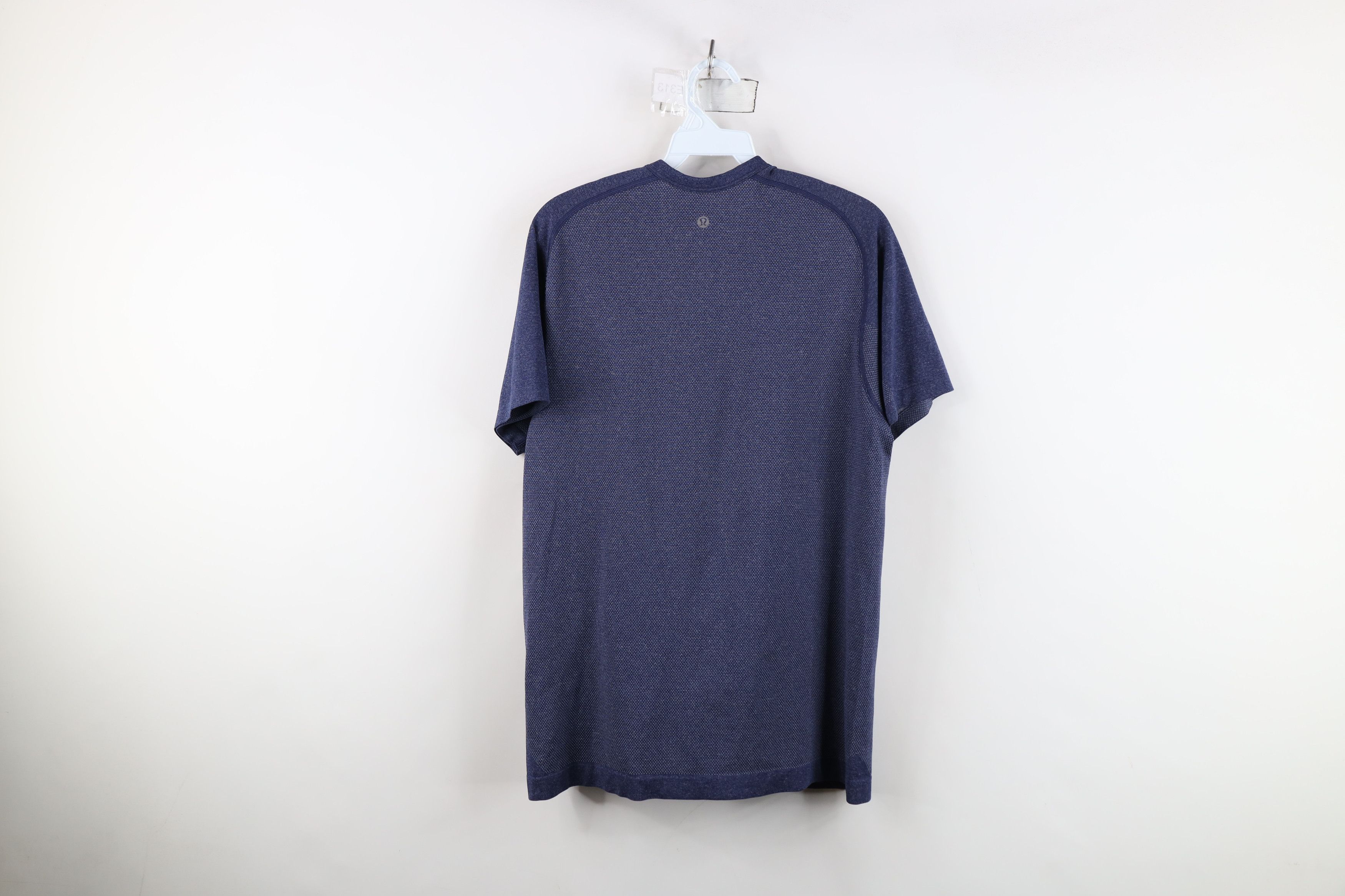 Lululemon Lululemon Vent Tech Short Sleeve Henley T-Shirt Heather Blue Size US S / EU 44-46 / 1 - 13 Thumbnail