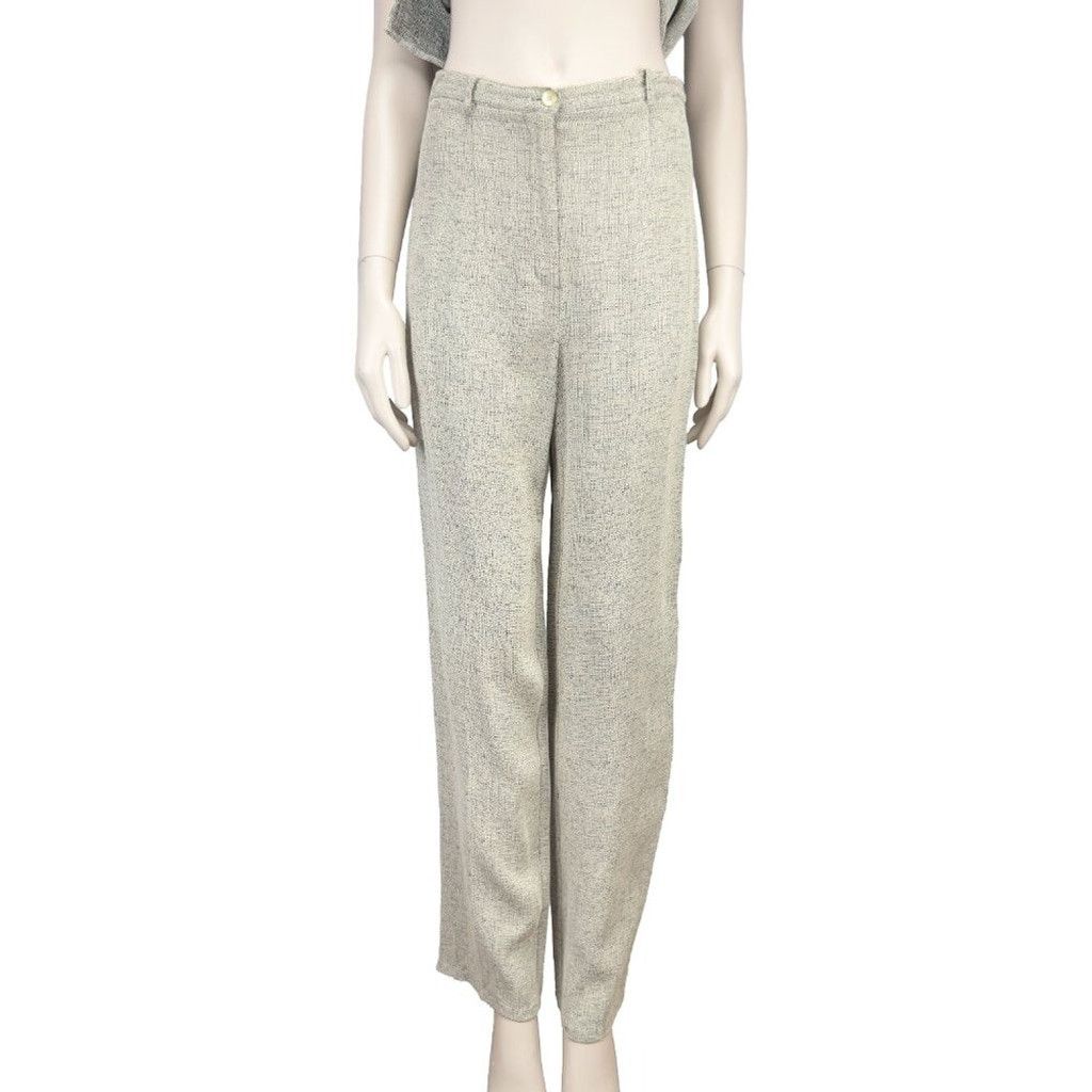 Gerard Darel GERARD DAREL 3 Pc Suit Flowy Gray Green Beige Pants Set s 38 Size S / US 4 / IT 40 - 8 Thumbnail
