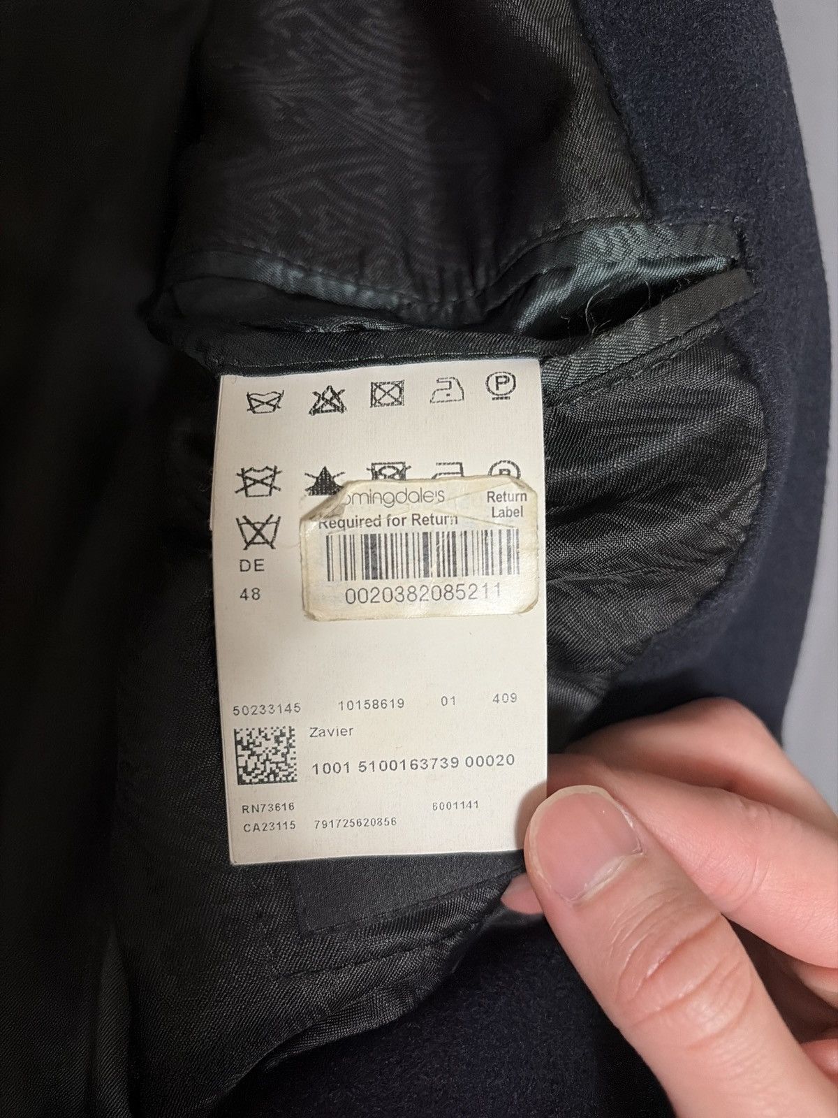 Hugo Boss Hugo Boss Zavier Coat ( Size US M / EU 48-50 / 2 - 4 Thumbnail