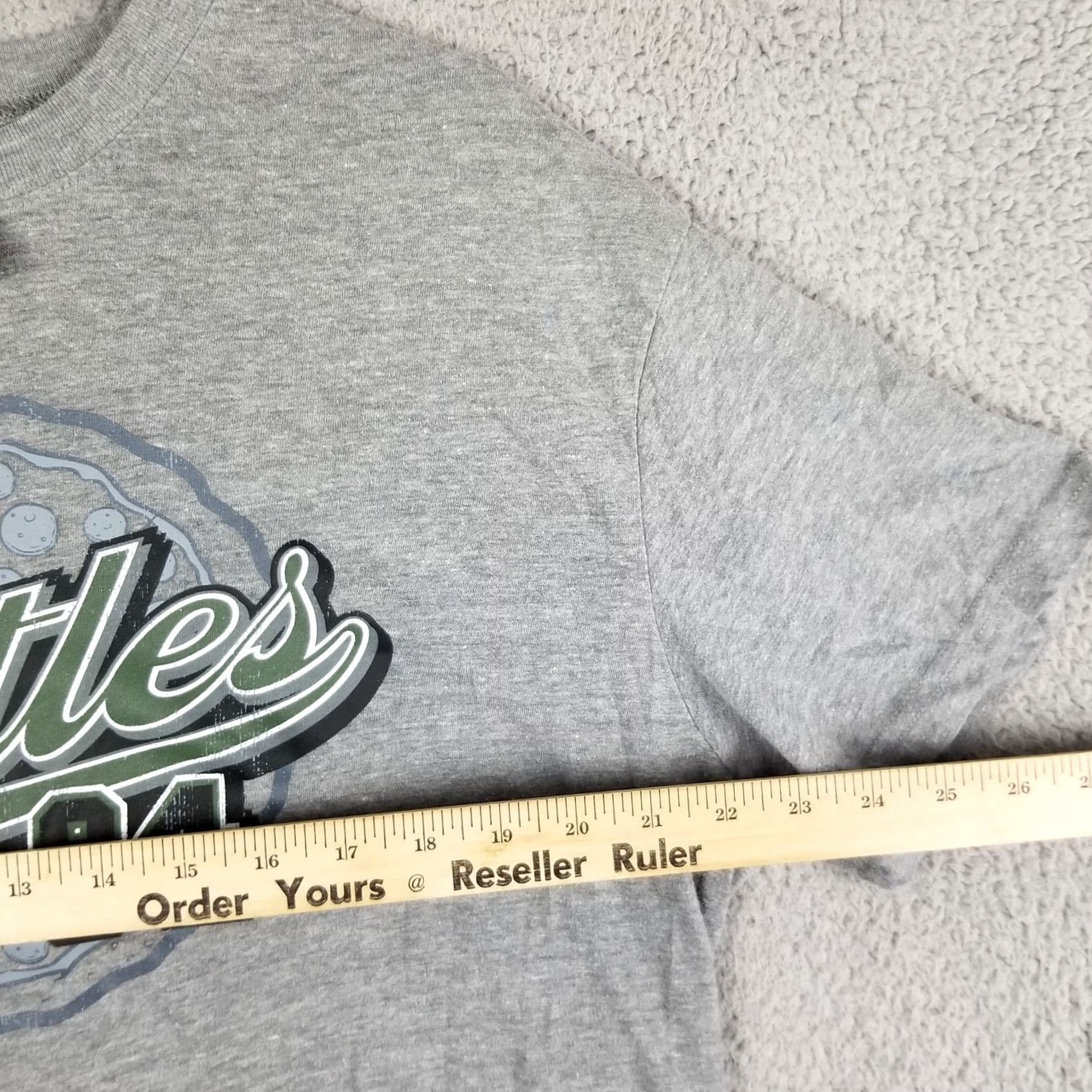 Nickelodeon Nickelodeon TMNT Shirt Mens Large Gray Cotton Blend Knit Pajama Top Sleepwear TMNT Pattern TMNT Sleepwear Mens L Size US L / EU 52-54 / 3 - 7 Thumbnail