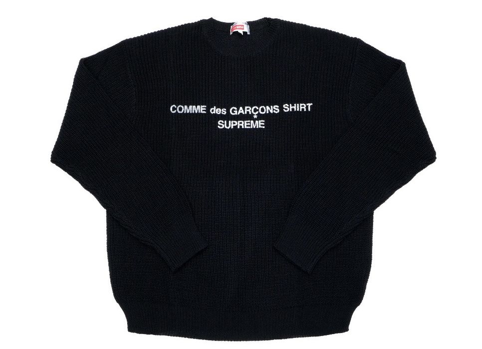 Supreme Supreme Comme des Garcons Sweater Grailed