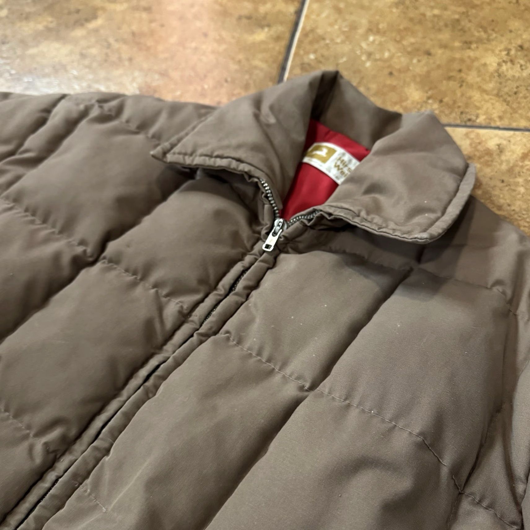 Eddie Bauer VINTAGE Eddie Bauer Parka Jacket Greenish brown Down Mid-Length Regular Mens M Coat Winter All Seasons Fur Trim Zip Front Full Zip Size US M / EU 48-50 / 2 - 3 Thumbnail