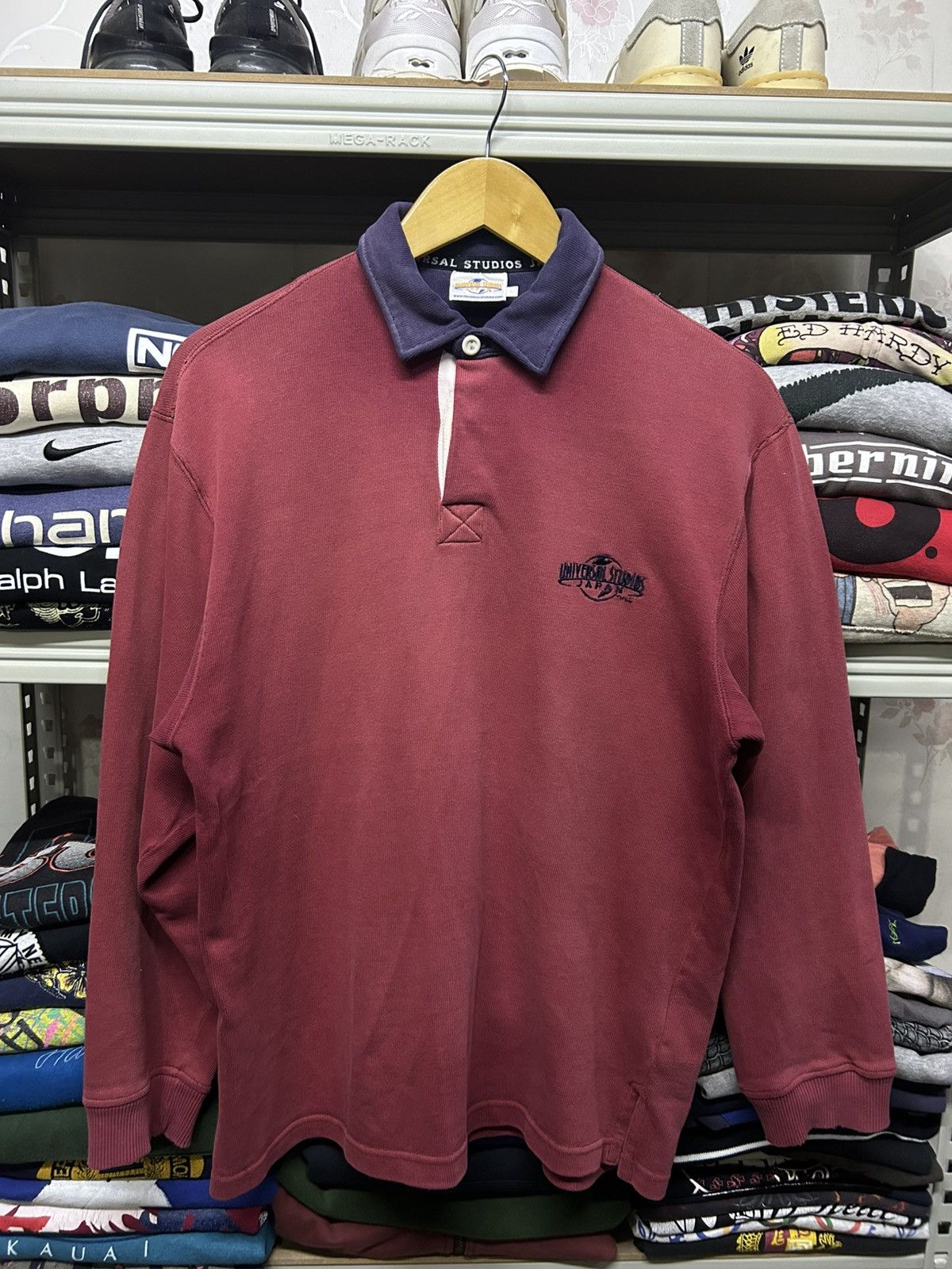 Universal Studios vintage universal studio rugby shirt Size US M / EU 48-50 / 2 - 1 Thumbnail