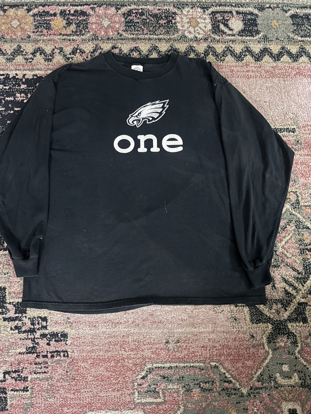 NFL Vintage 2000s Philadelphia Eagles Long Sleeve T-Shirt Size US XL / EU 56 / 4 - 1 Thumbnail