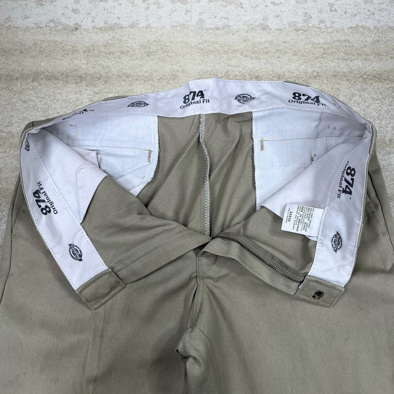 Dickies Vintage Y2K Dickies Khakis Pants 34x30 Original Tan Cotton Size US 32 / EU 48 - 4 Thumbnail