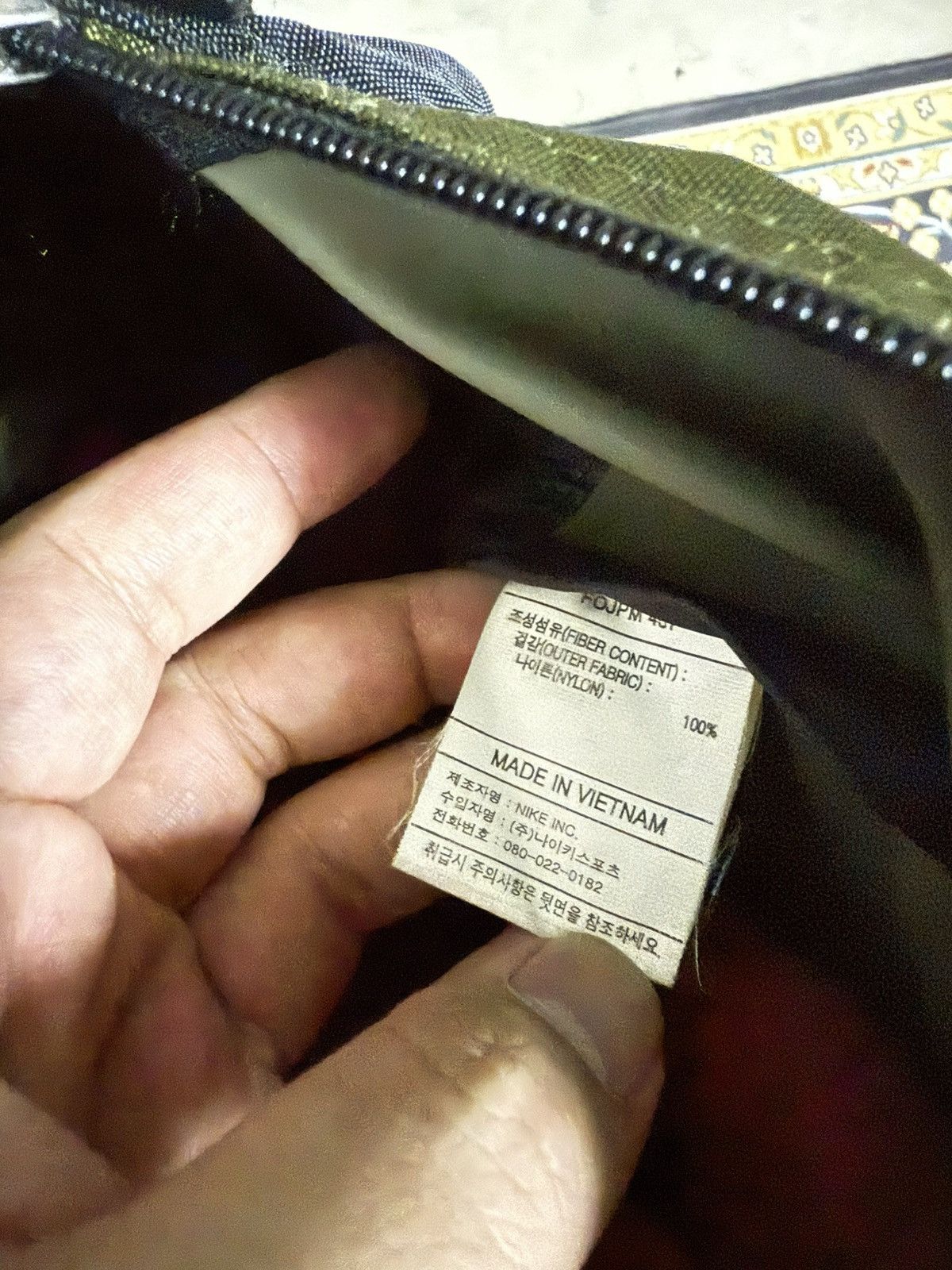 Nike × Vintage Vintage Nike Travel Duffel Bag Size ONE SIZE - 7 Thumbnail