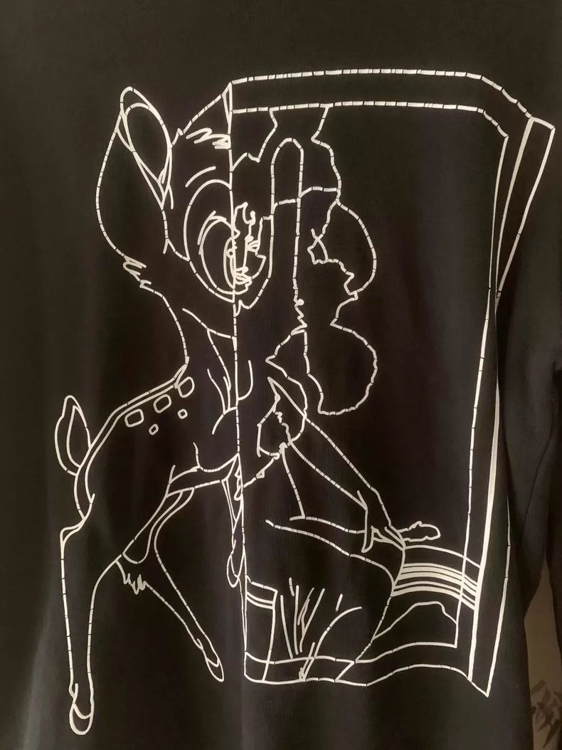 Givenchy Givenchy Sketch Deer Hoodie 2506-Nextarrow Size US XS / EU 42 / 0 - 3 Thumbnail