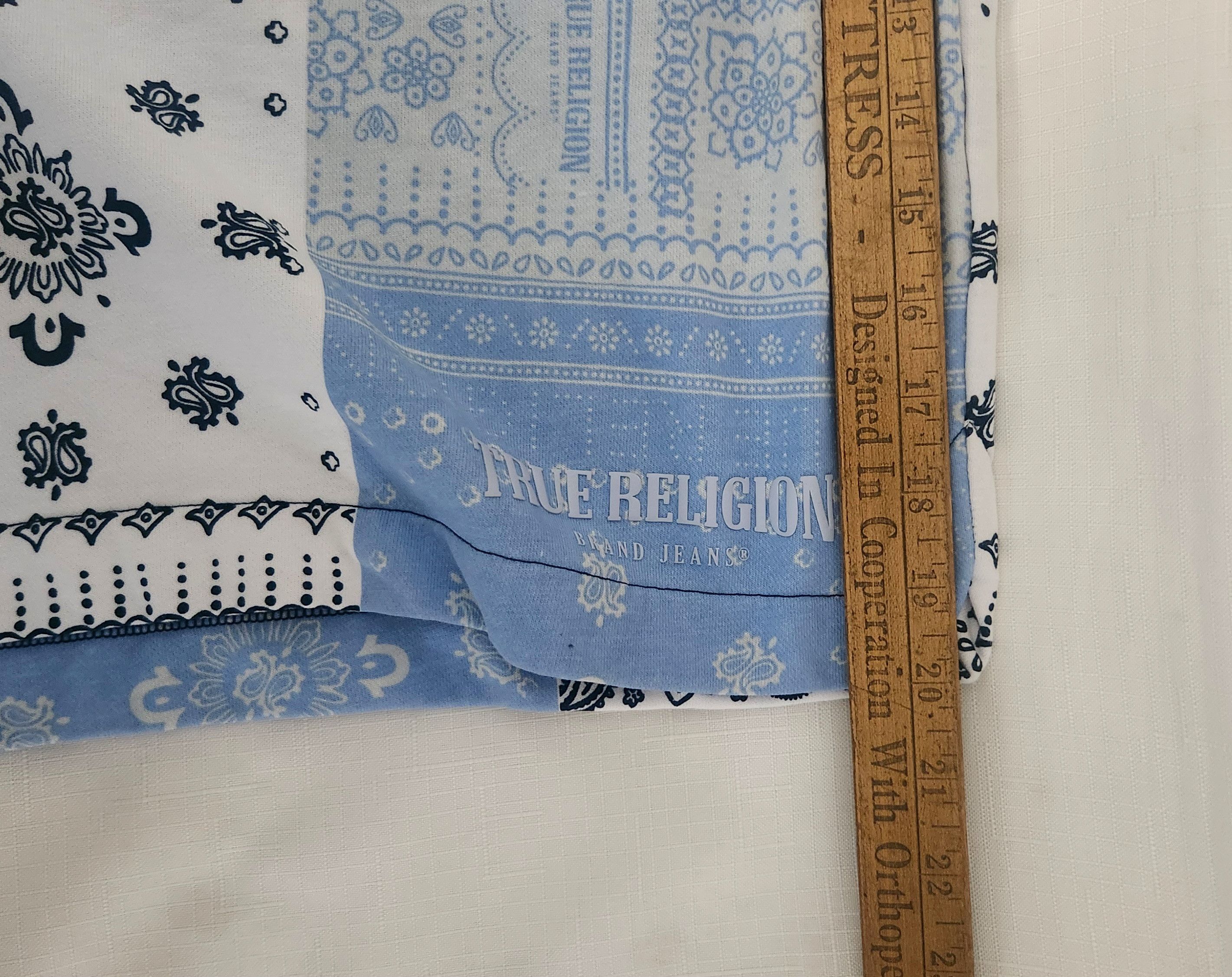 True Religion True Religion Bandana Porcini Paisley Print Men's Size XXL Size US 40 / EU 56 - 10 Thumbnail