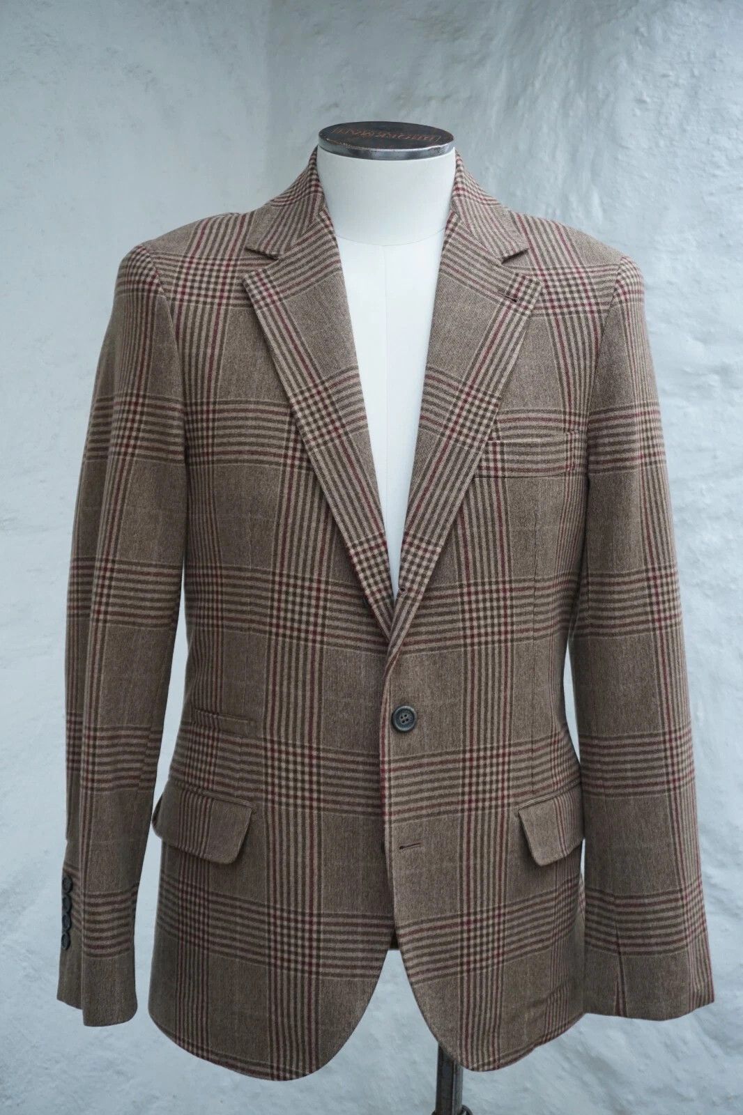 New Brunello Cucinenlli Wool Sport Coat US 46 EU 36