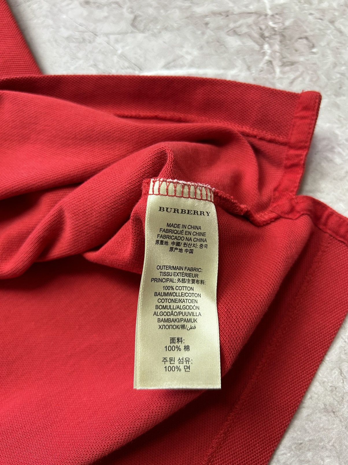 Burberry Burberry Brit Polo Shirt Novacheck Size US S / EU 44-46 / 1 - 5 Thumbnail