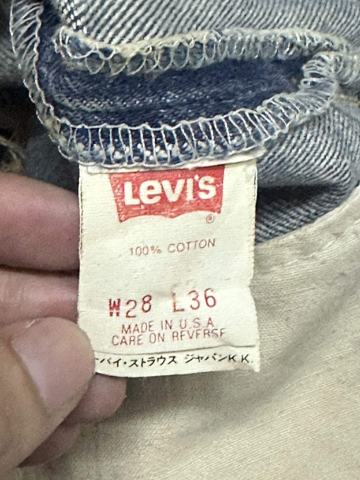 Levi's Levis 501 Vintage Distressed Straight Loose Mudwash Size US 28 / EU 44 - 8 Thumbnail