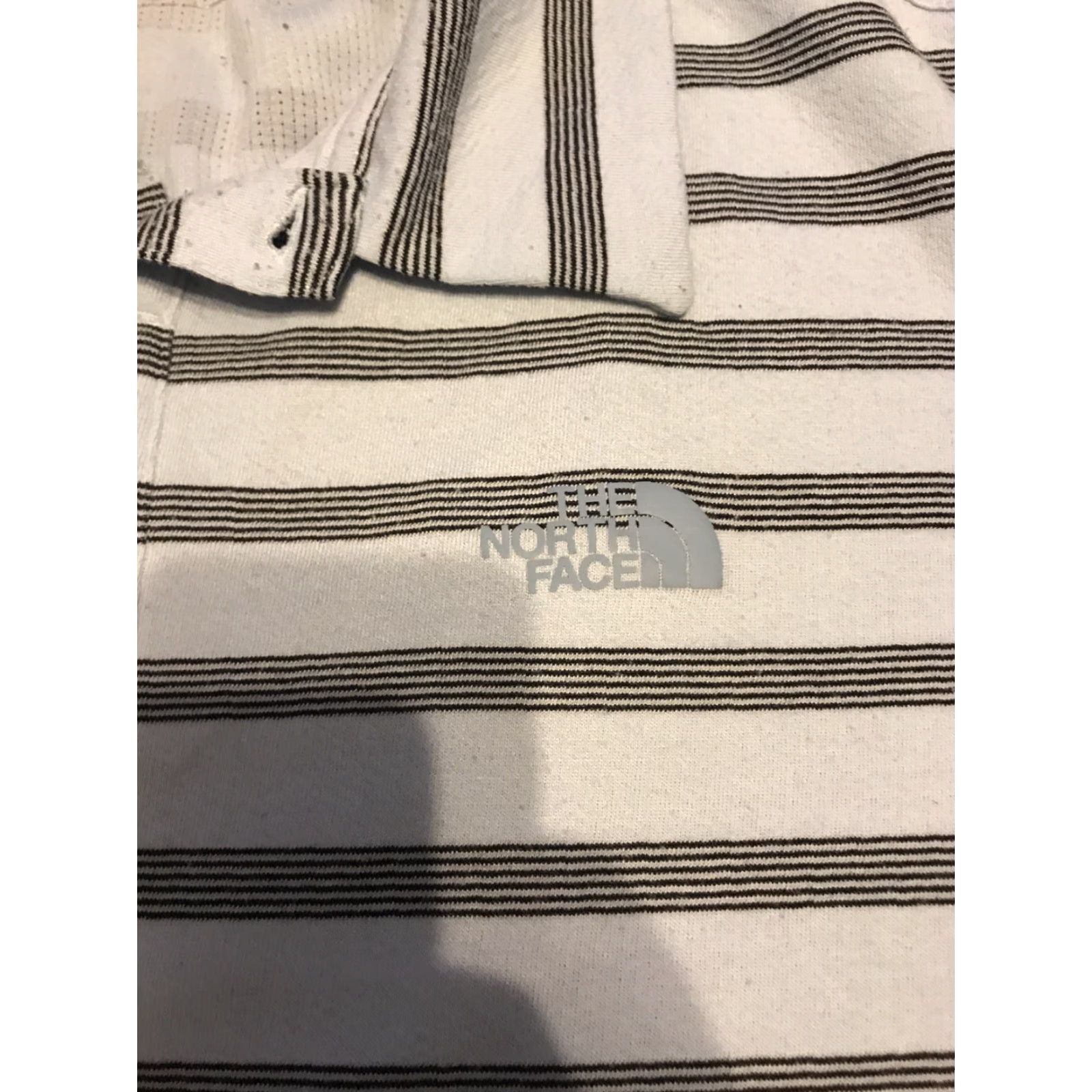 The North Face The North Face Polo Short Sleeve Mens XL Blue Striped XLarge Shirt Size US XL / EU 56 / 4 - 2 Thumbnail