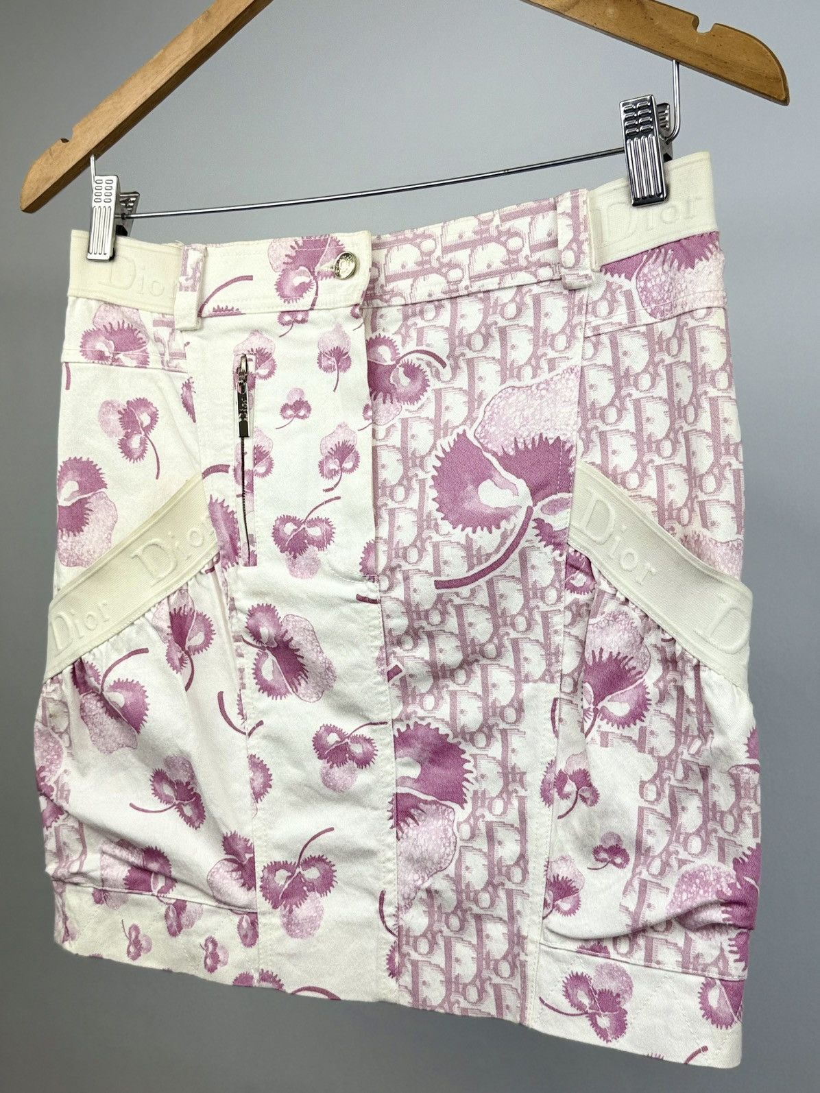 Dior Dior - John Galliano - Ad Campaign - Cherry Blossom - Skirt Size 26" / US 2 / IT 38 - 3 Thumbnail
