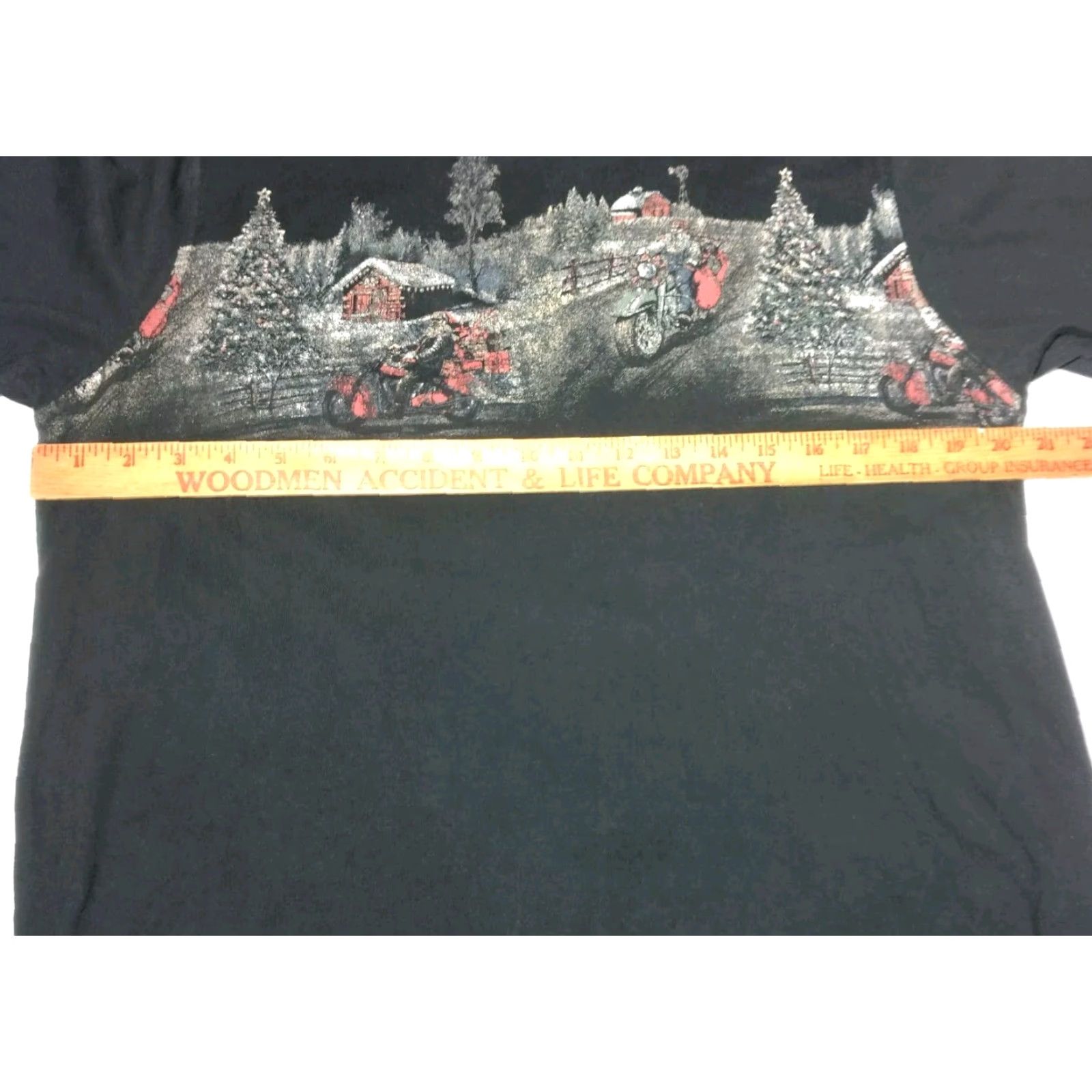 Vintage VINTAGE Clearwater Outfitters Shirt Medium Black Santa Biker Christmas Moto T-Shirt Mens Size US M / EU 48-50 / 2 - 7 Thumbnail