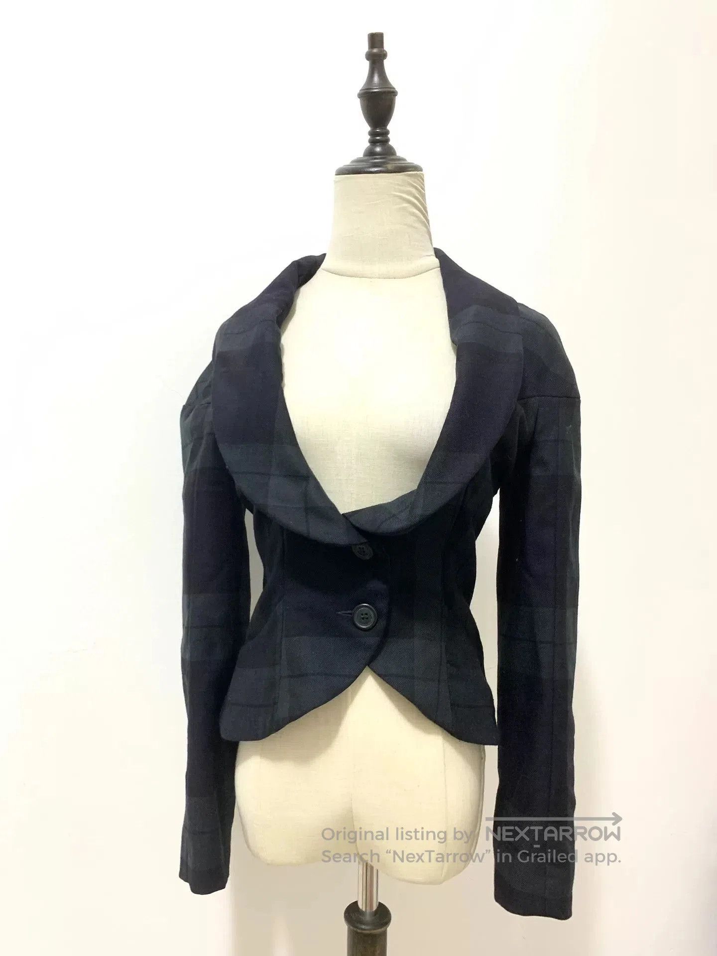 Vivienne Westwood vivienne westwood green check blazer jacket. Size L / US 10 / IT 46 - 1 Thumbnail