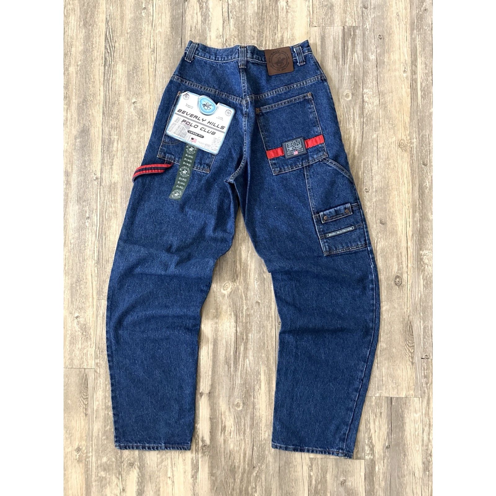 Beverly Hills Polo Club VINTAGE Beverly Hills Polo Club Jeans 32x34 Men’s Denim Blue Wide-Leg 9 LEG OPENING 5-Pocket Regular Baggy VTG RARE JNCO SKATER USA Polo Jeans Size US XS / EU 42 / 0 - 2 Thumbnail