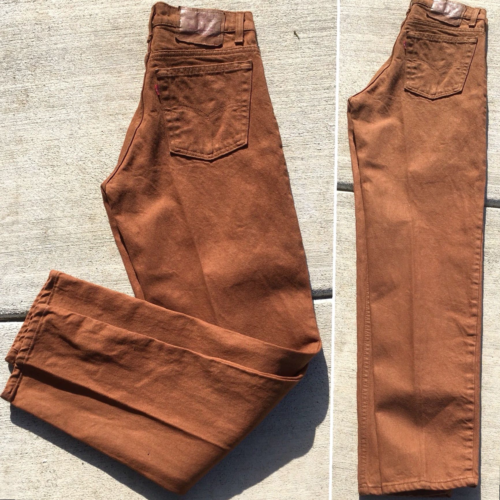 Vintage VINTAGE Levi’s 550 Jeans Brown Made In USA W 30 L 32 Levi’s Jeans Brown 30x32 USA Casual Mens Size US 30 / EU 46 - 6 Thumbnail