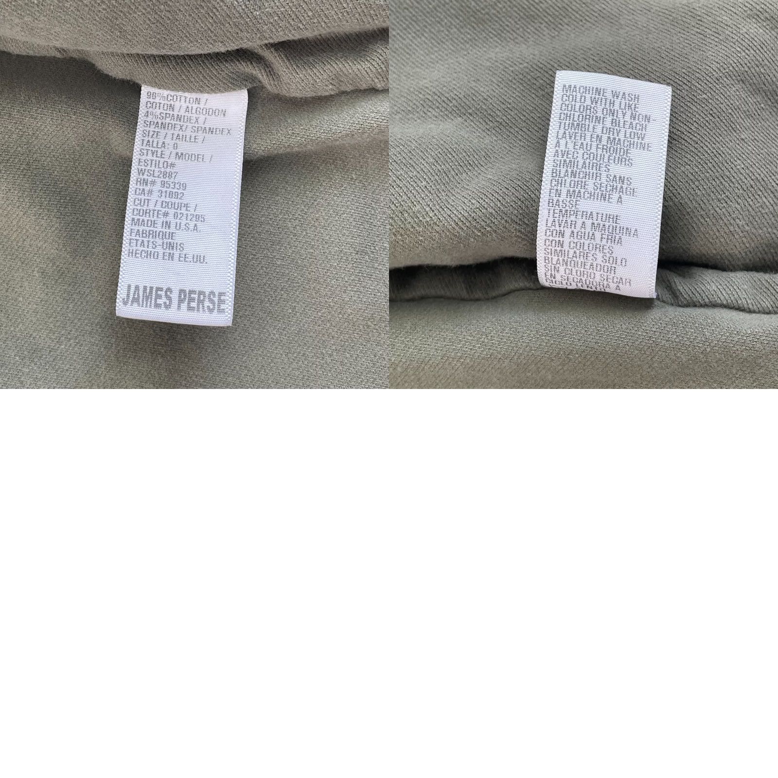 James Perse James Perse Anorak Utility Jacket Women XS Army Green Hooded Elbow Patches Size XS / US 0-2 / IT 36-38 - 8 Thumbnail