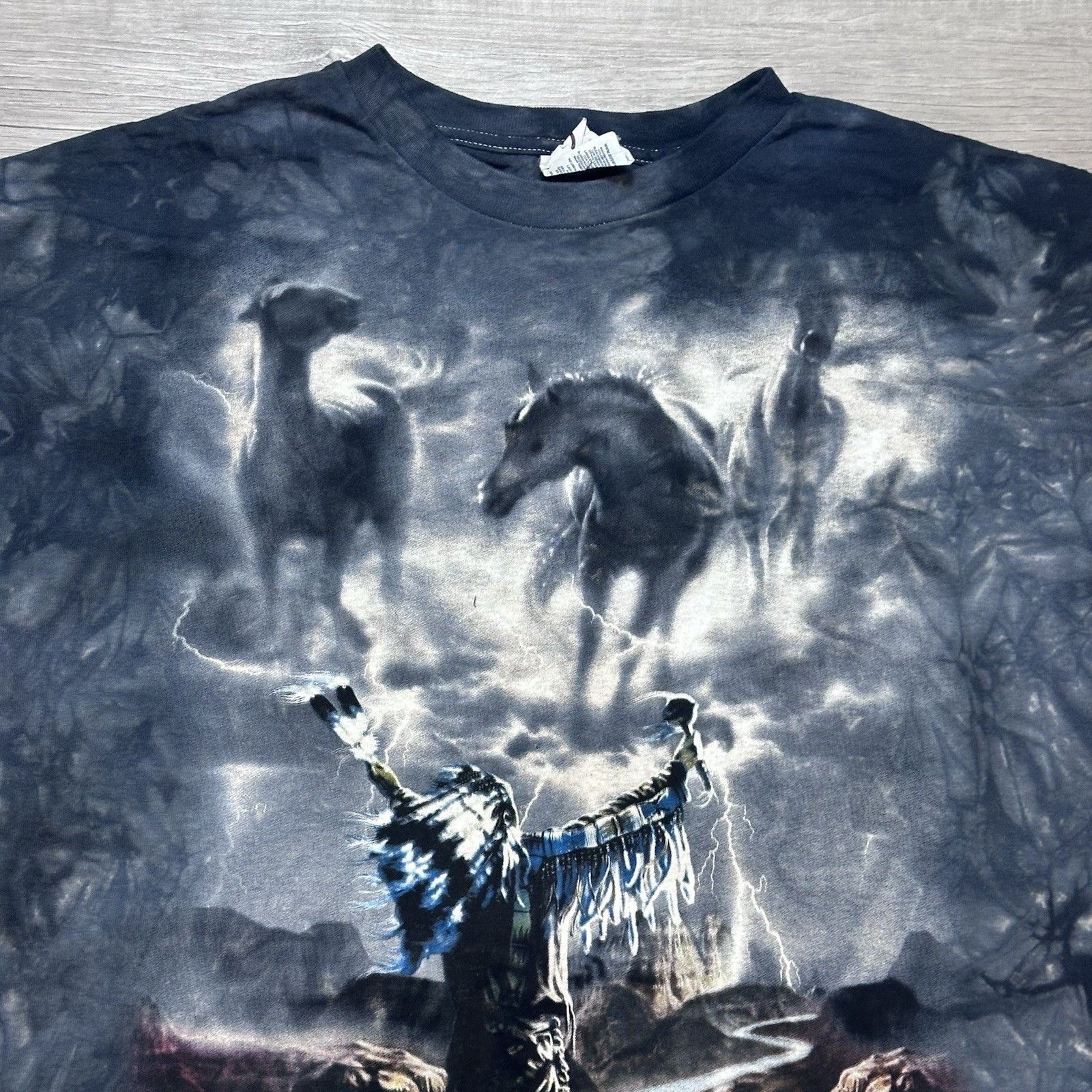 The Mountain The Mountain Lone Ranger Native American Horses Spirit Shirt Size US XL / EU 56 / 4 - 6 Thumbnail