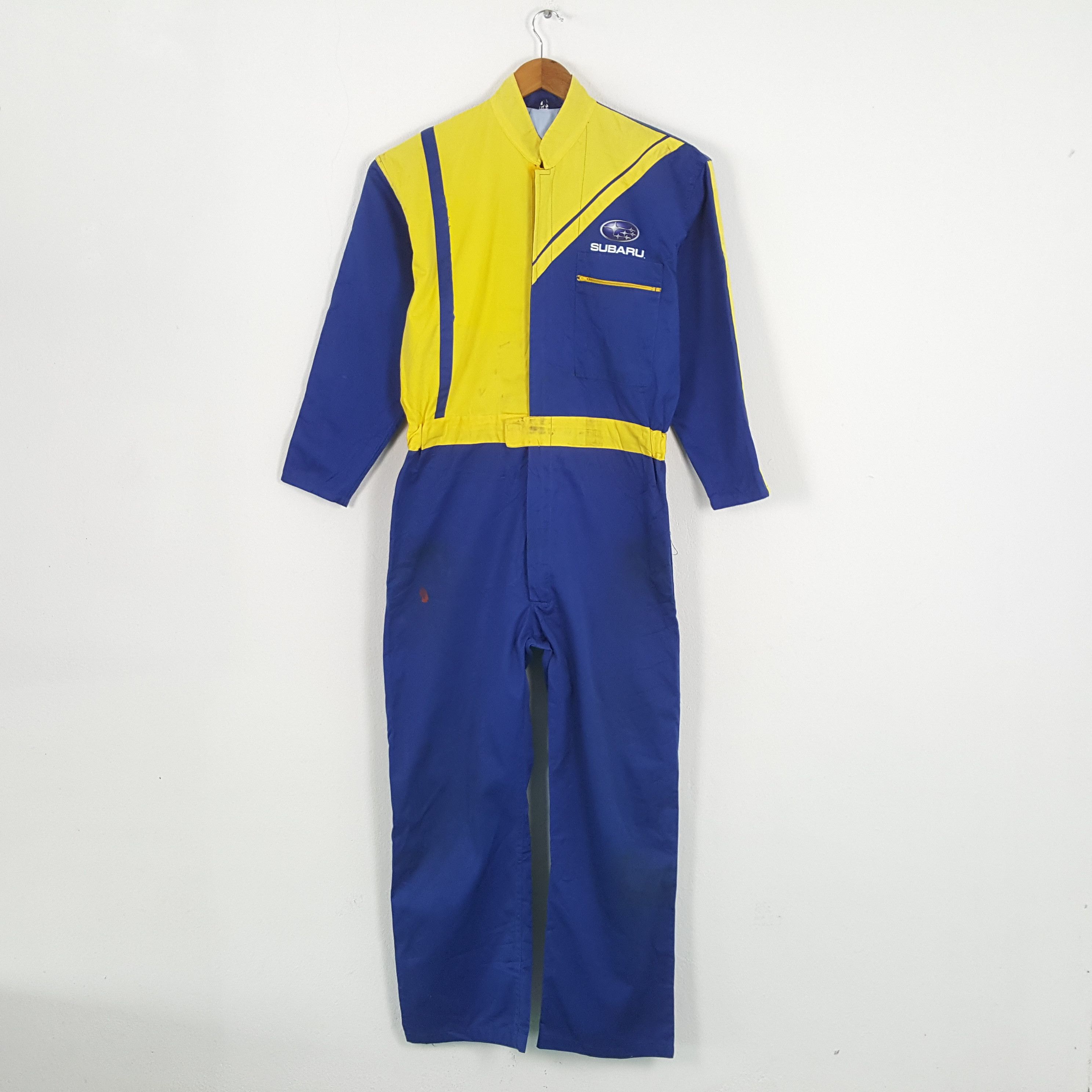 Japanese Brand × Vintage Vintage SUBARU Motorsports Racing Custom Coverall Jacket Size US M / EU 48-50 / 2 - 4 Thumbnail