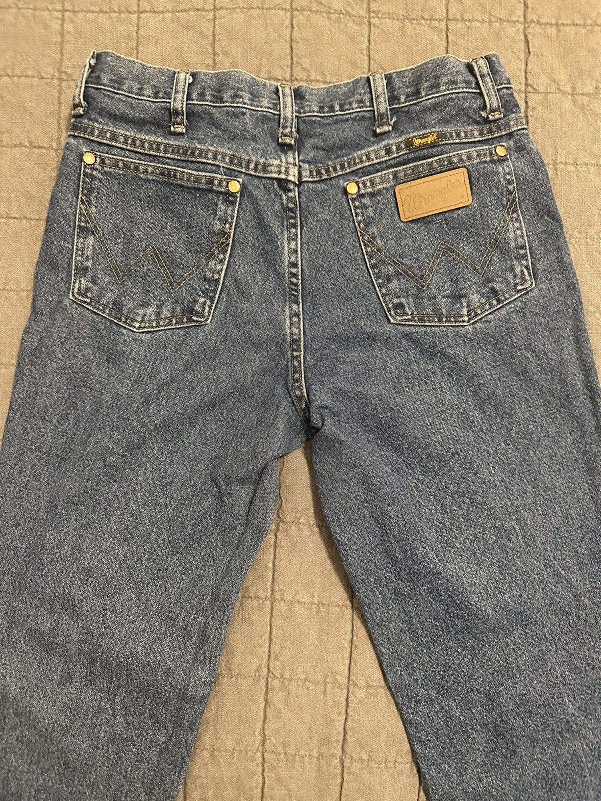Wrangler Men wrangler jeans (used once) Size US 32 / EU 48 - 1 Thumbnail