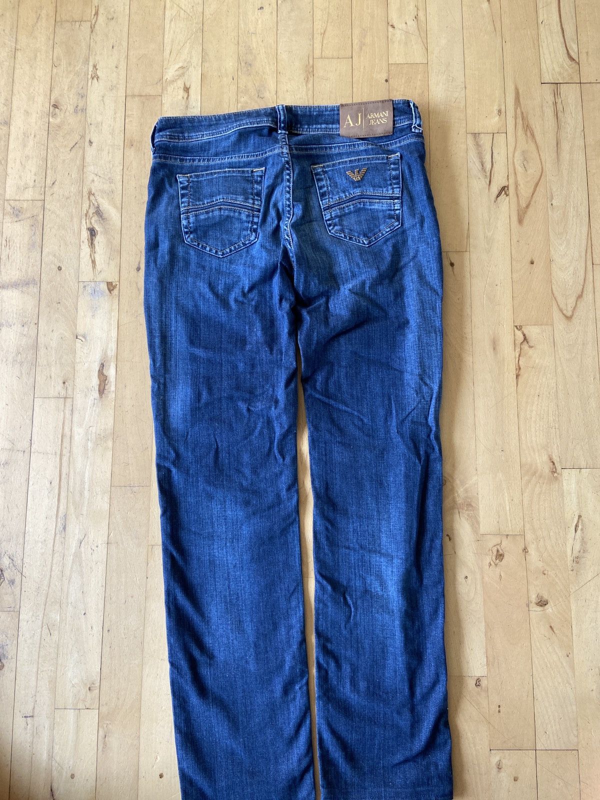 Armani Armani jeans with metal logo Size US 28 / EU 44 - 1 Thumbnail