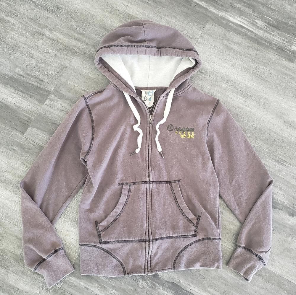 Designer Light Chocolate Blue84 Hooded Zip Up Size S / US 4 / IT 40 - 1 Thumbnail