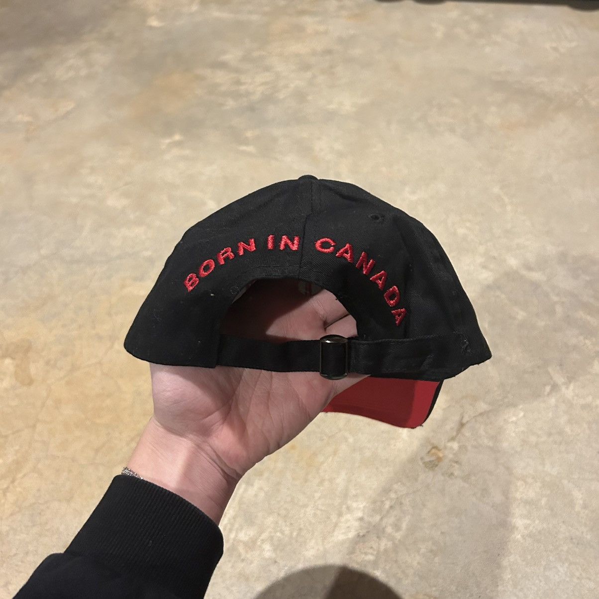 Designer × Dsquared2 SAMPLE Dsquared2 WOOD Born in Canada Strapback Hat Rare Size ONE SIZE - 4 Thumbnail