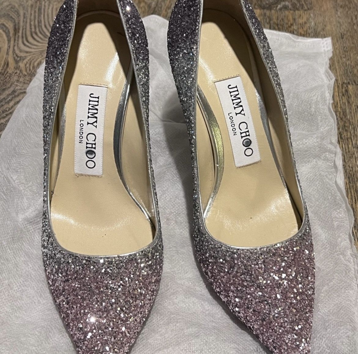 Jimmy Choo JIMMY CHOO Romy 60, 6cm Size US 4 / IT 34 - 2 Thumbnail