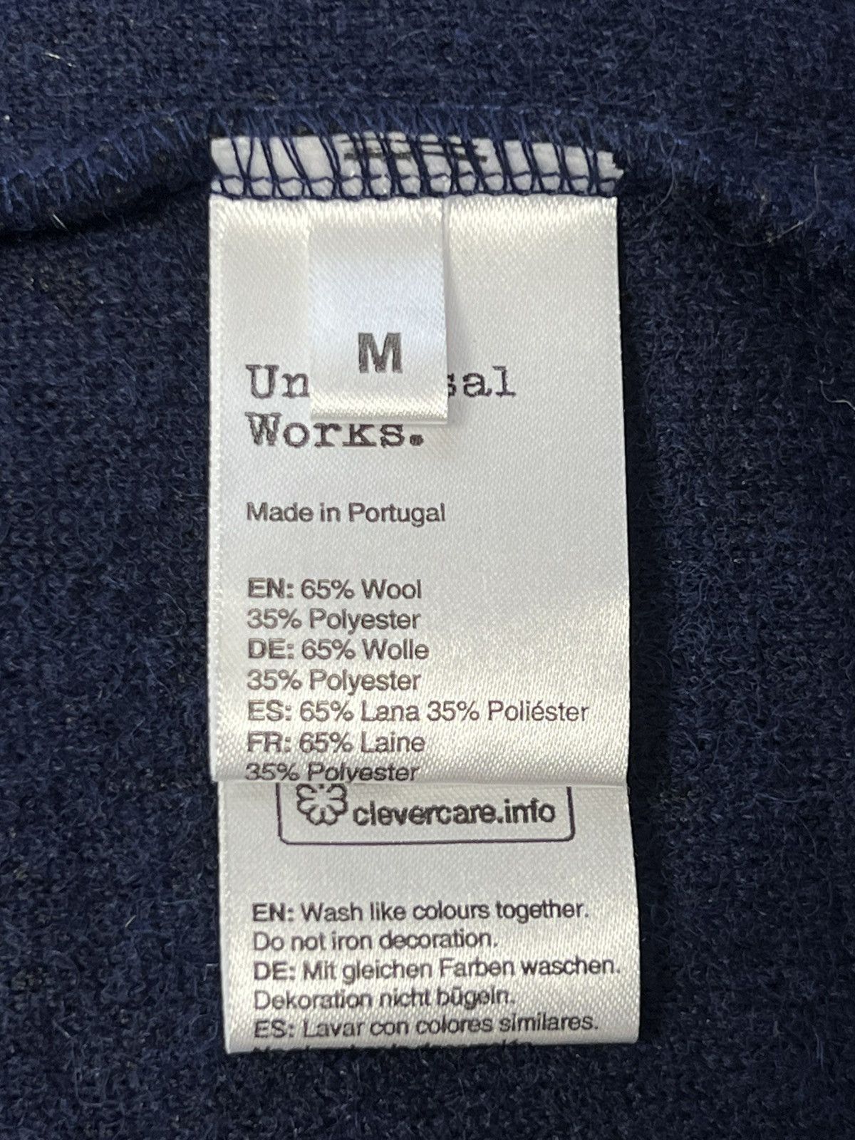 Universal Works UNIVERSAL WORKS Wool Fleece Sweater Blanket Cardigan Jacket Size US M / EU 48-50 / 2 - 14 Thumbnail