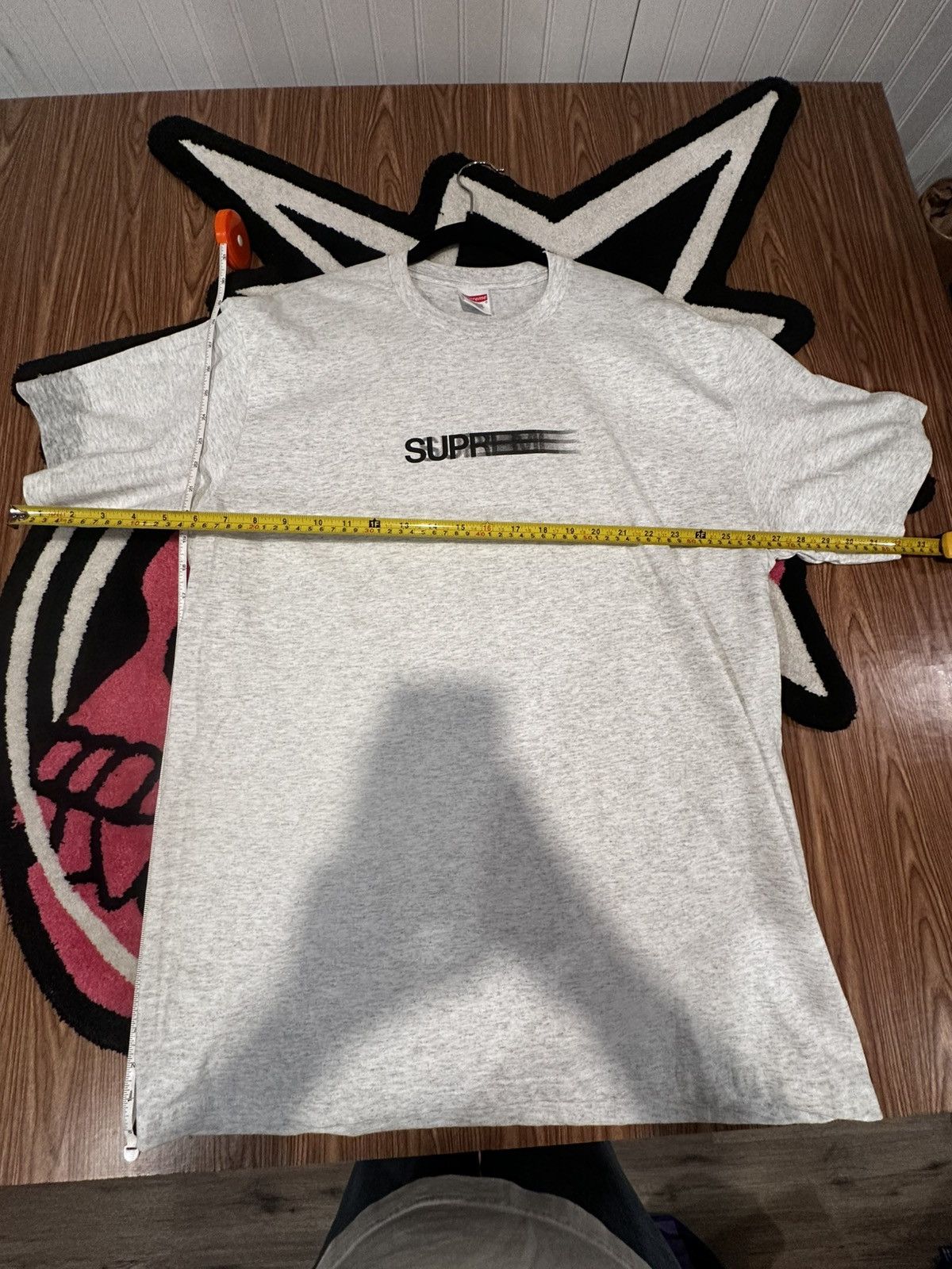 Supreme Supreme Motion Logo Tee Grey Size US L / EU 52-54 / 3 - 7 Thumbnail