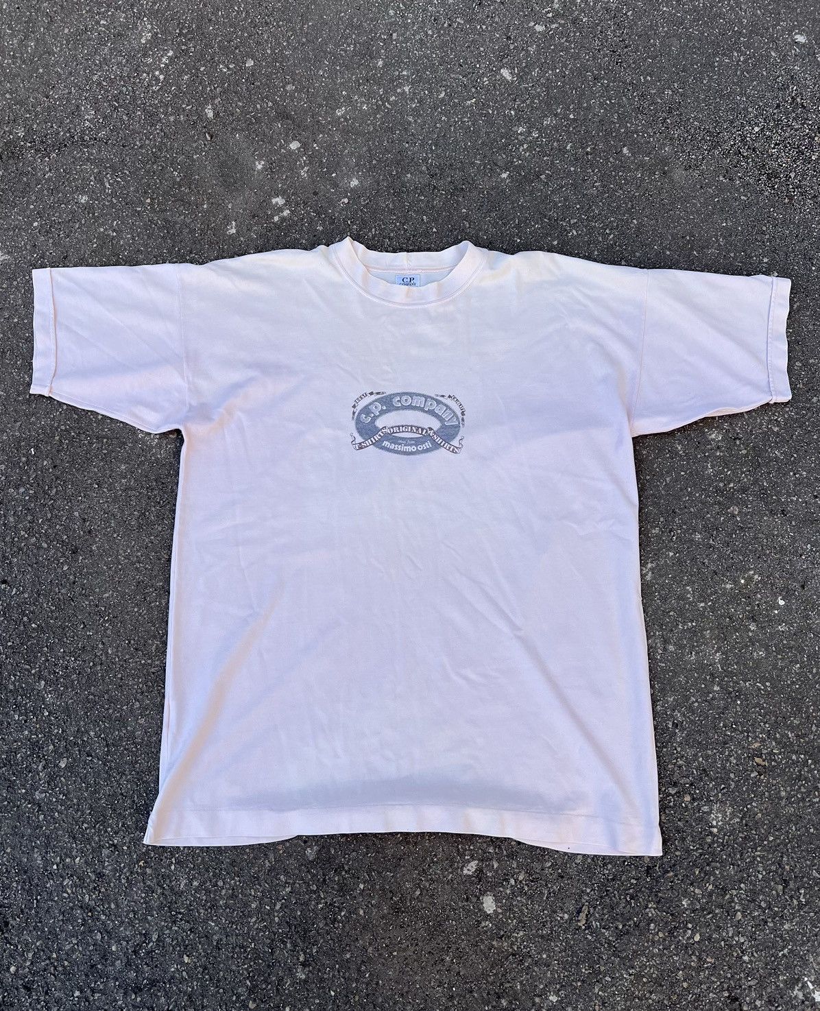 Massimo Osti VTG Massimo Osti C.P. Company Tee Very Rare Size US XL / EU 56 / 4 - 1 Thumbnail