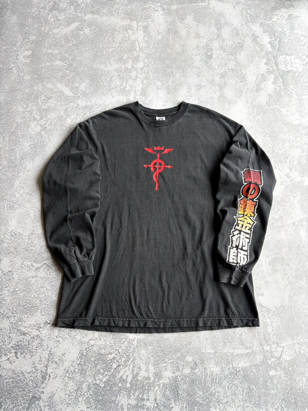 Anime Vintage 2004 Fullmetal Alchemist Long Sleeve Tee Shirt Size US XL / EU 56 / 4 - 2 Thumbnail